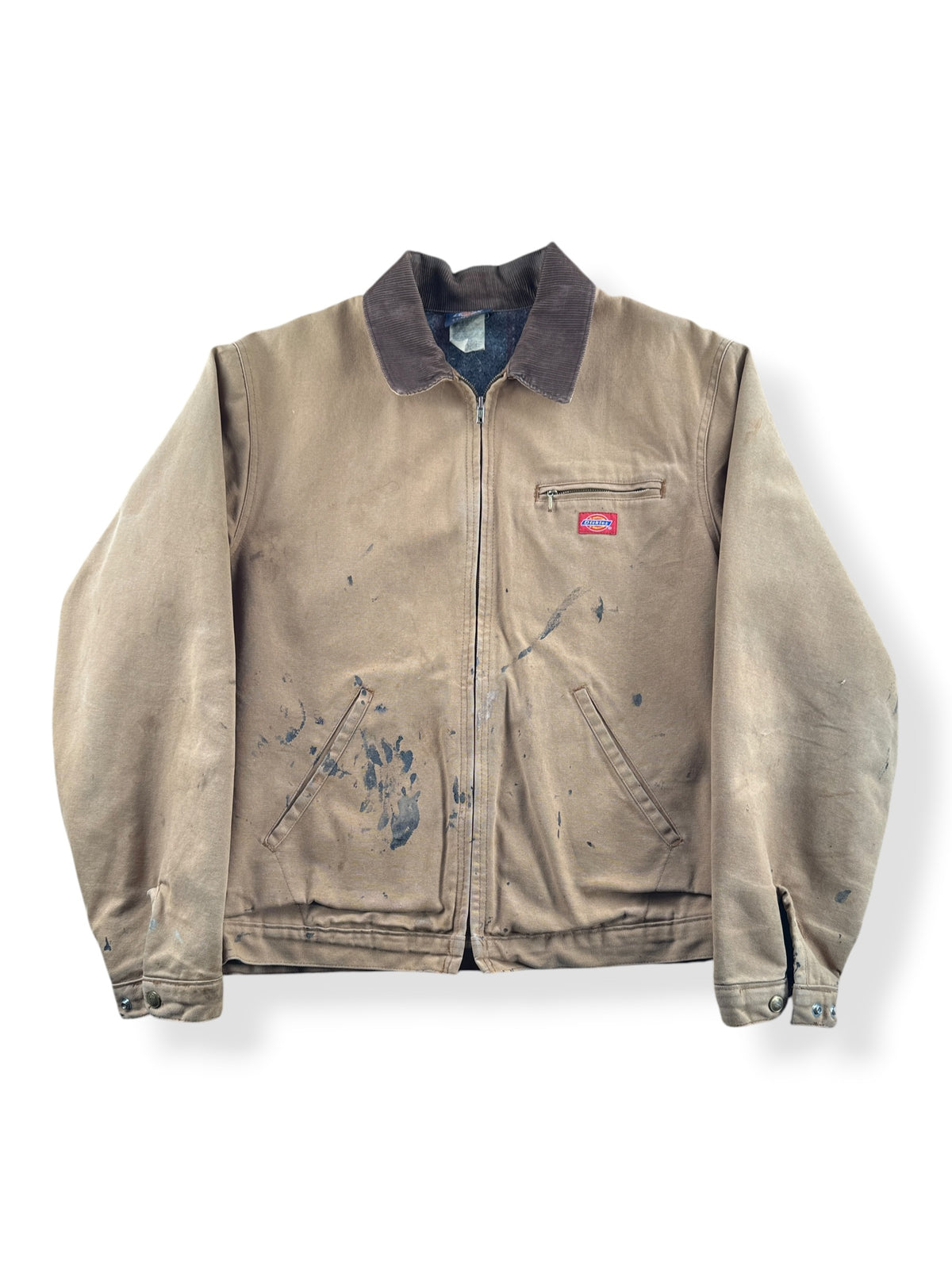 Front of Vintage 1990s Dickies Detroit Style Workwear Jacket L