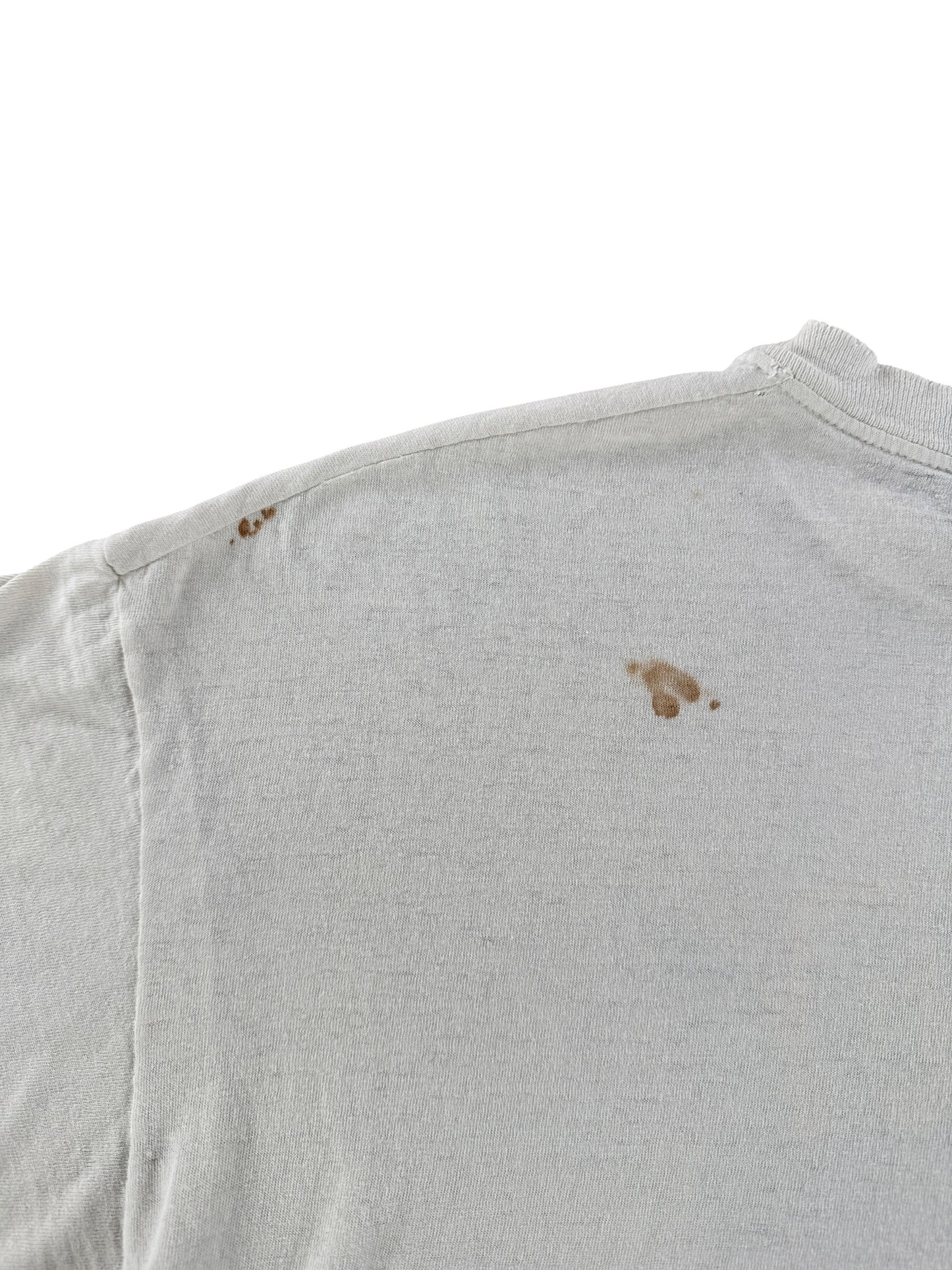 Staining on Vintage Morrissey Tee SZ XL (Fits L)