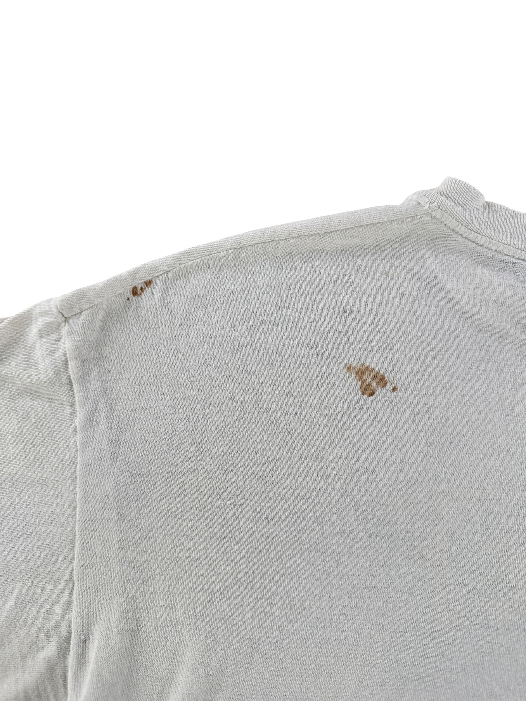 Staining on Vintage Morrissey Tee SZ XL (Fits L)