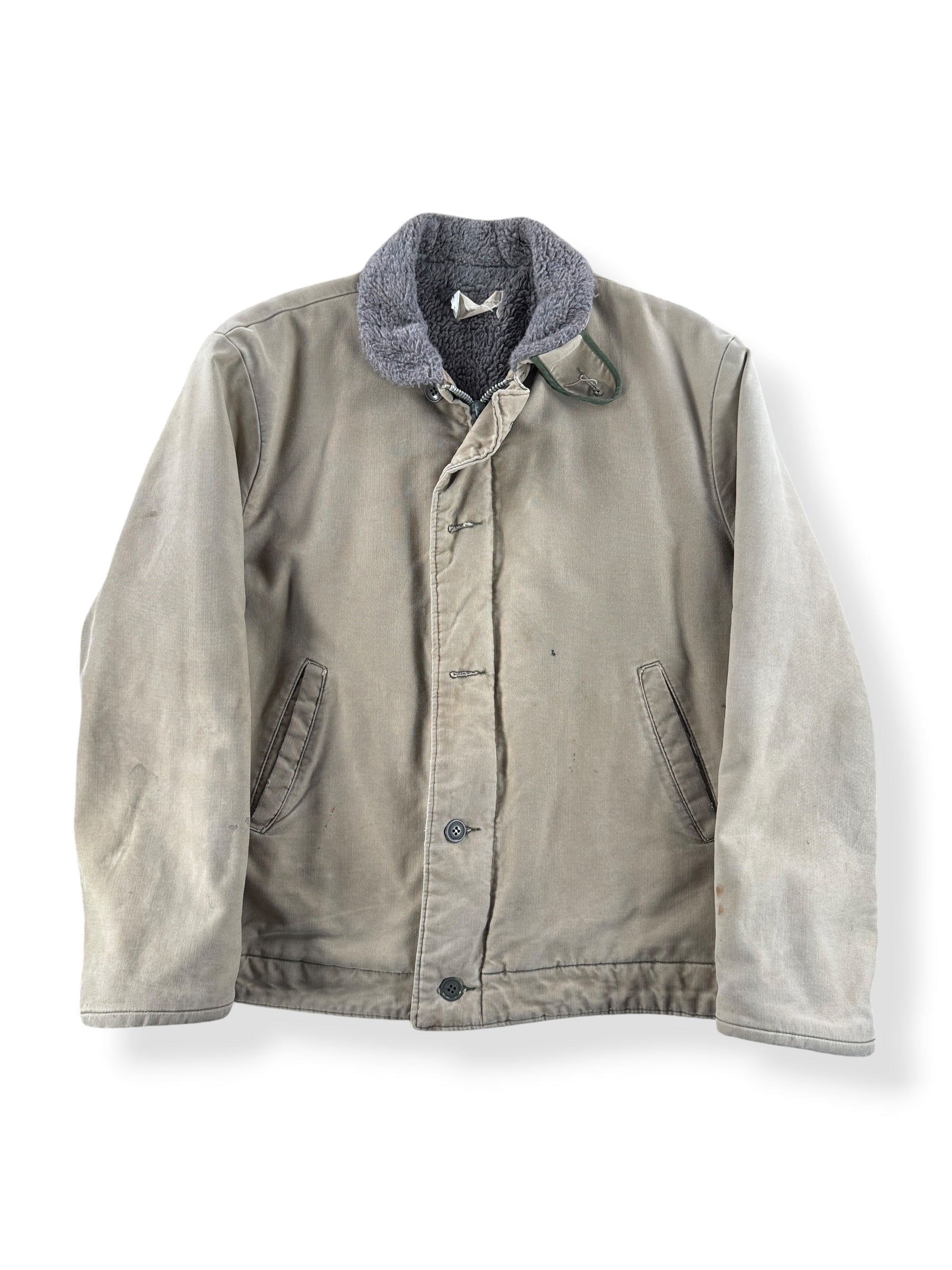 Front of Vintage Civilian N-1 Deck Jacket SZ XS