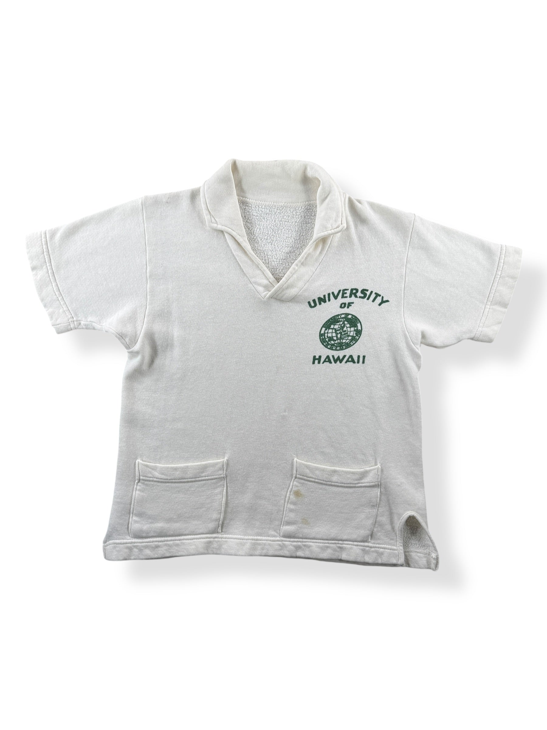 Front of Vintage 50s University of Hawaii Short Sleeve Crewneck SZ XS