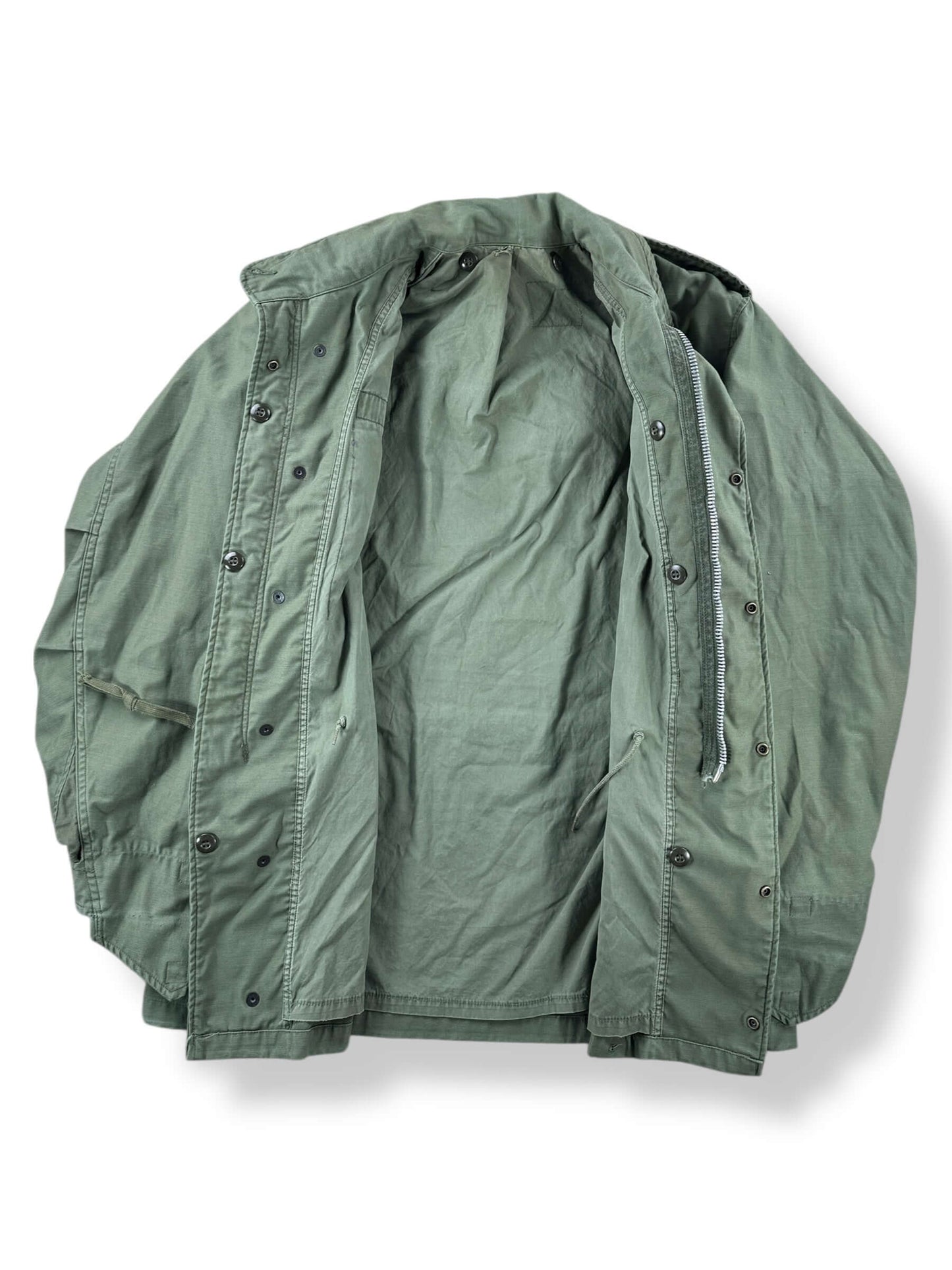 Inside of Vintage M-65 Field Jacket SZ L