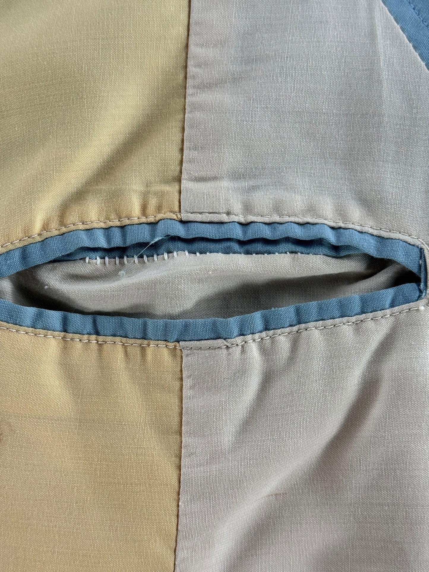Pocket on Vintage Lancer Inner Router Button Up Shirt SZ S - AS IS