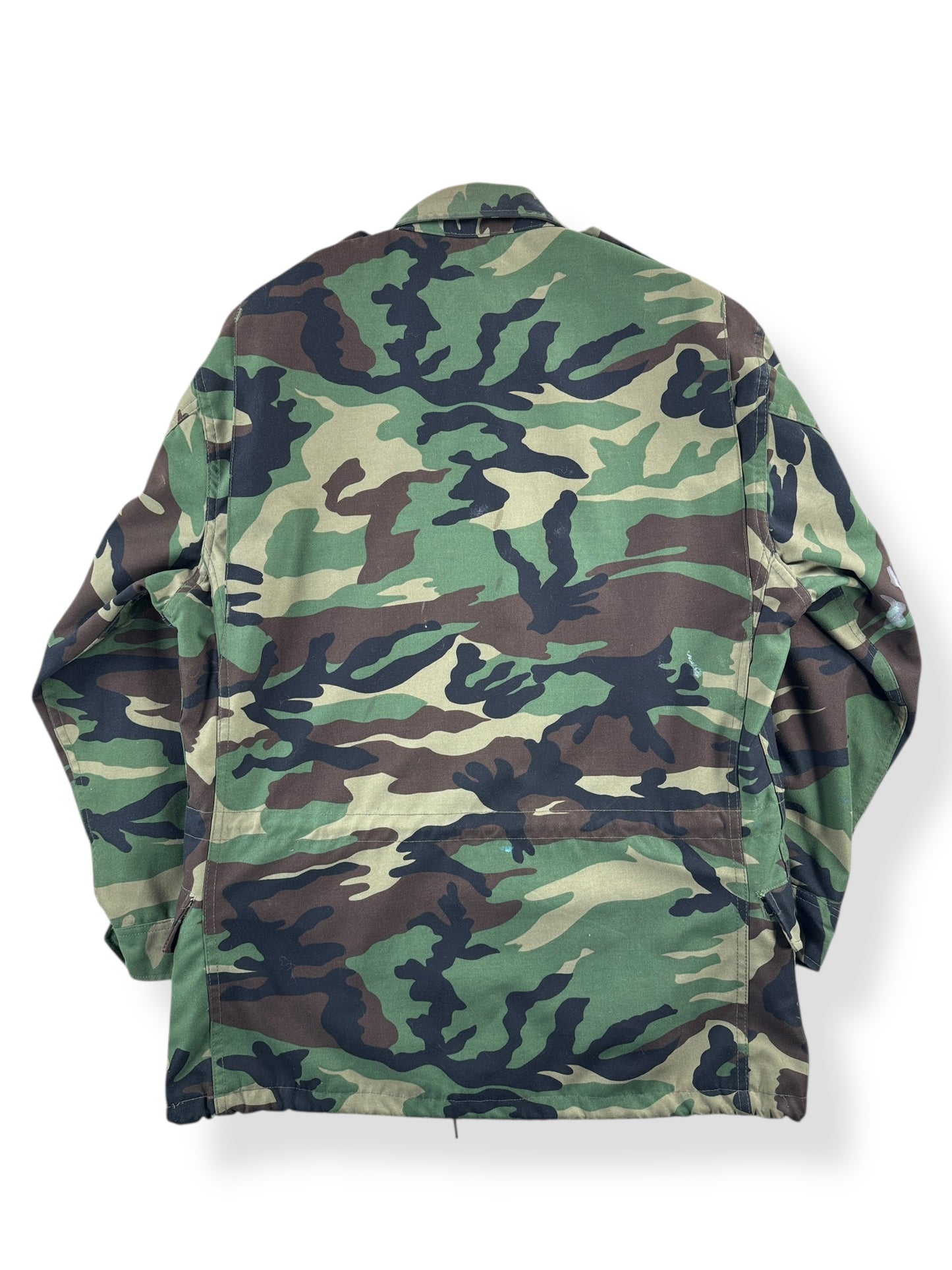 Back of Vintage Korean Camo Field Jacket SZ L