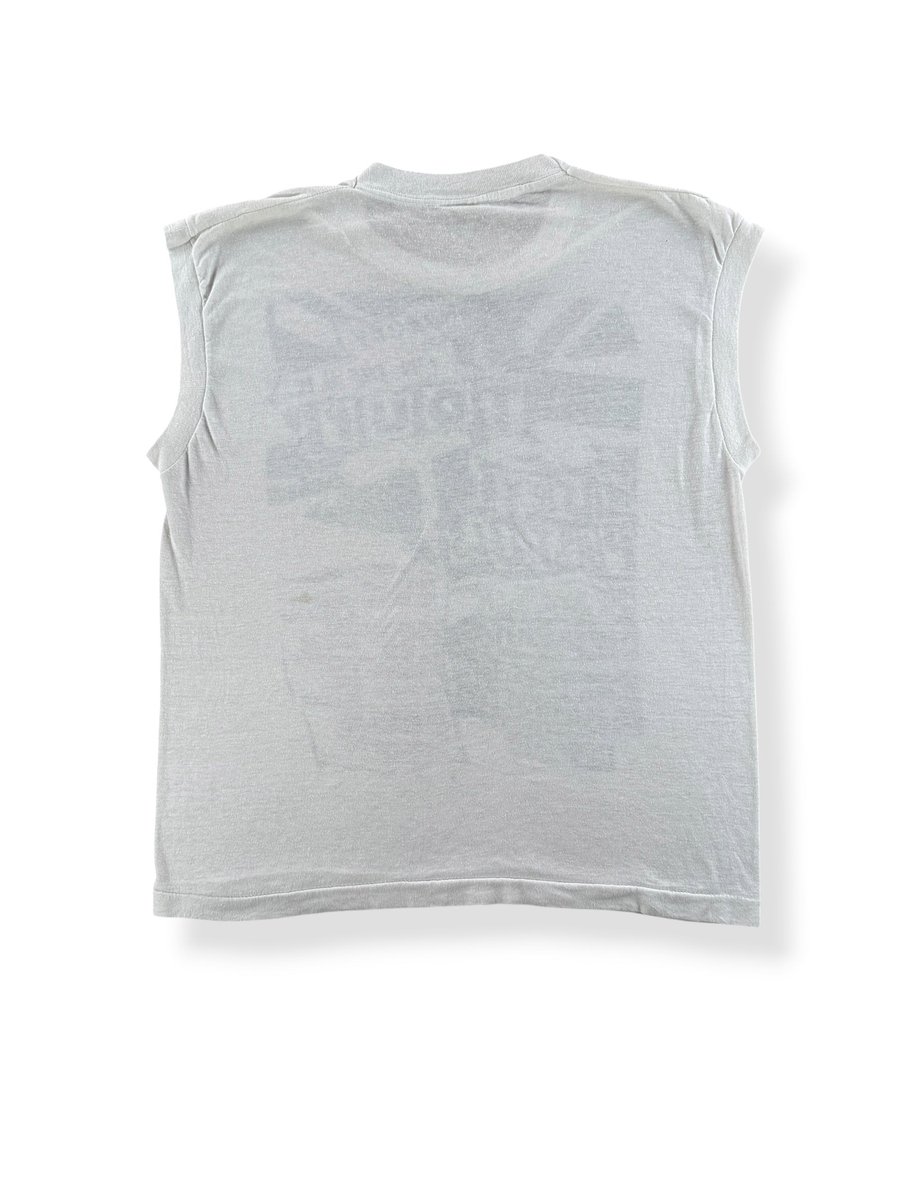 Back of Vintage Early 80s Sex Pistols Tank Top SZ L (Fits M)