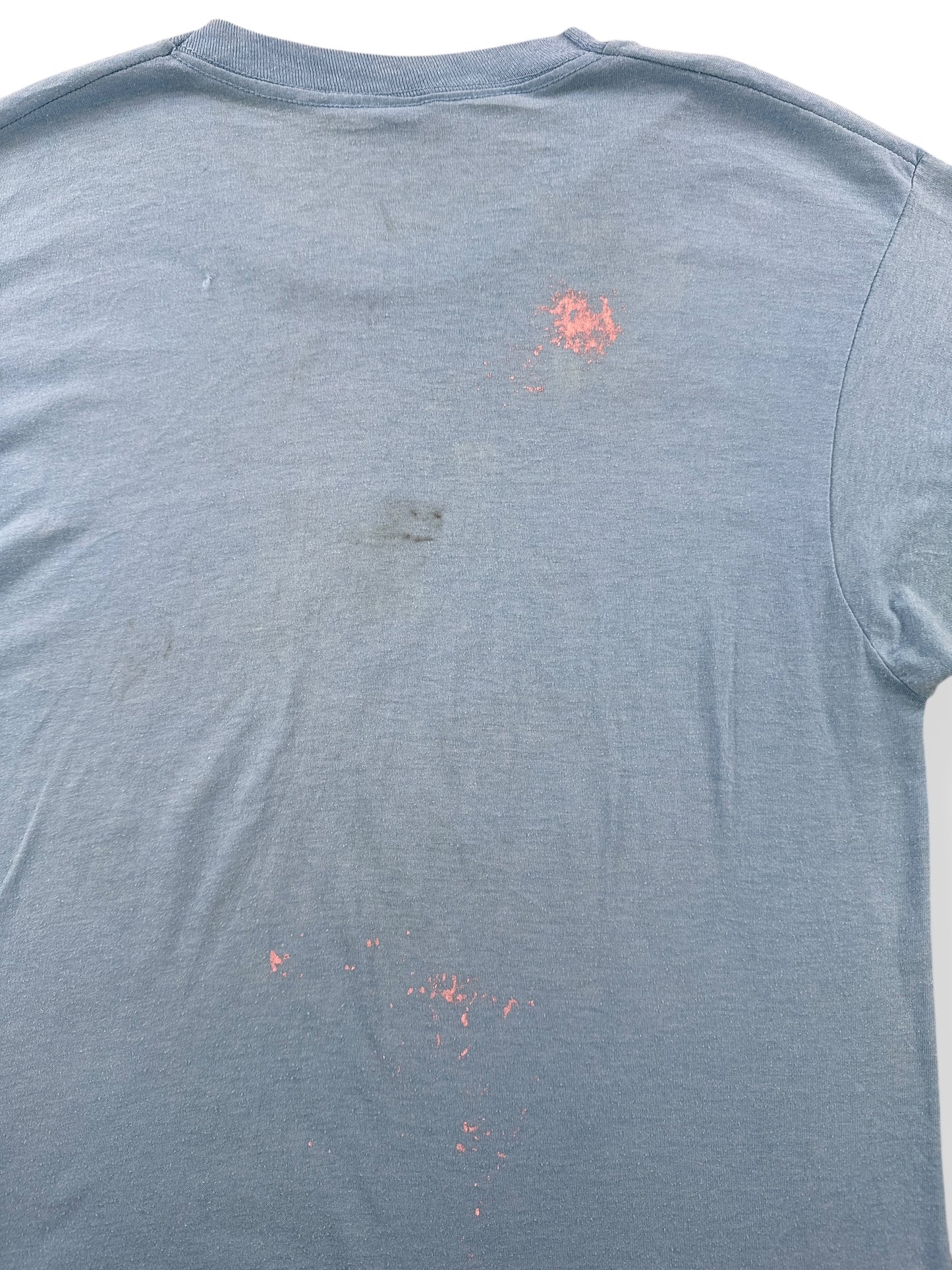 Stains on Vintage Cop Humor Tee SZ M