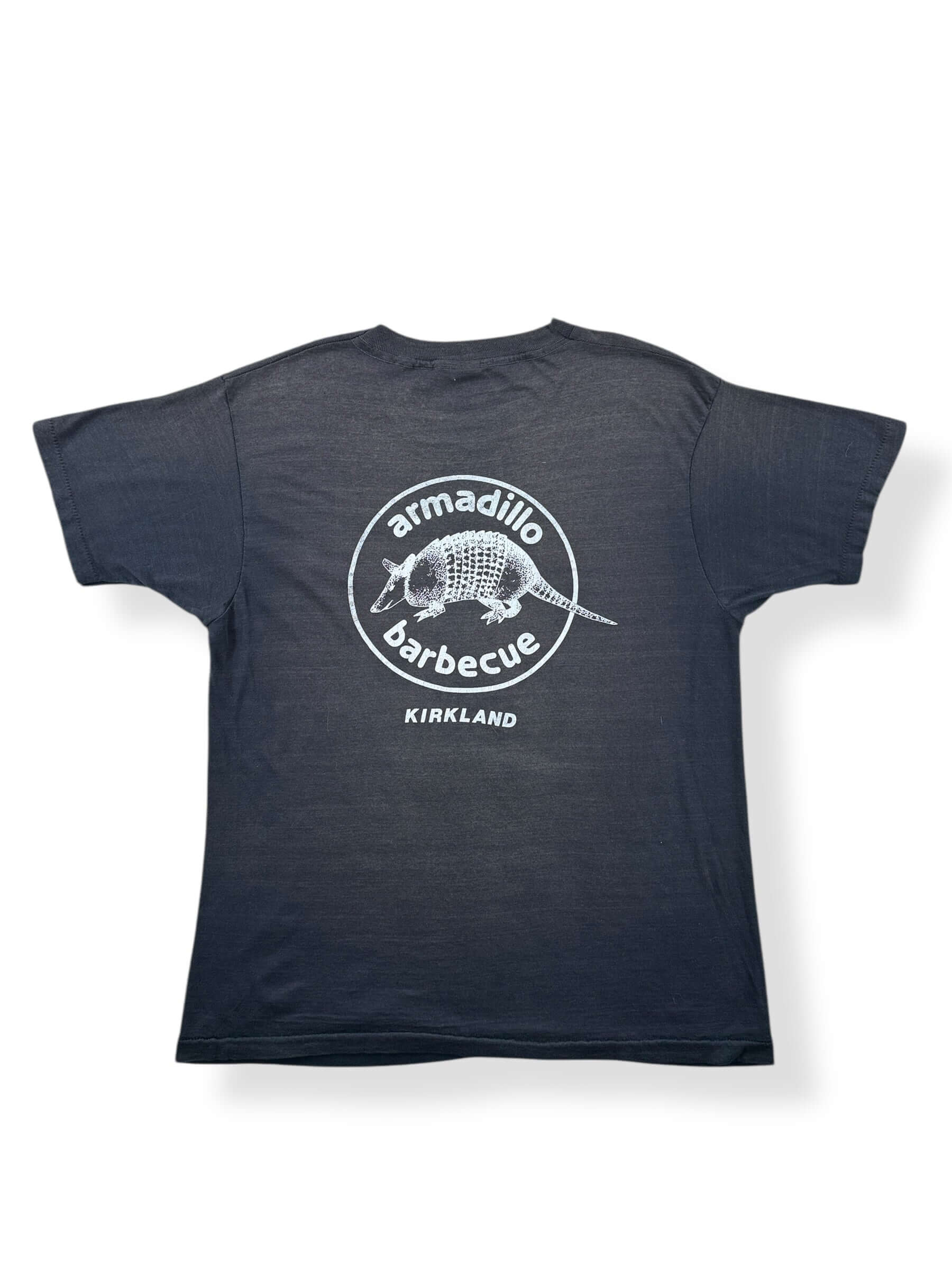 Back of Vintage Armadillo BBQ Kirkland Tee SZ XL (Fits M)