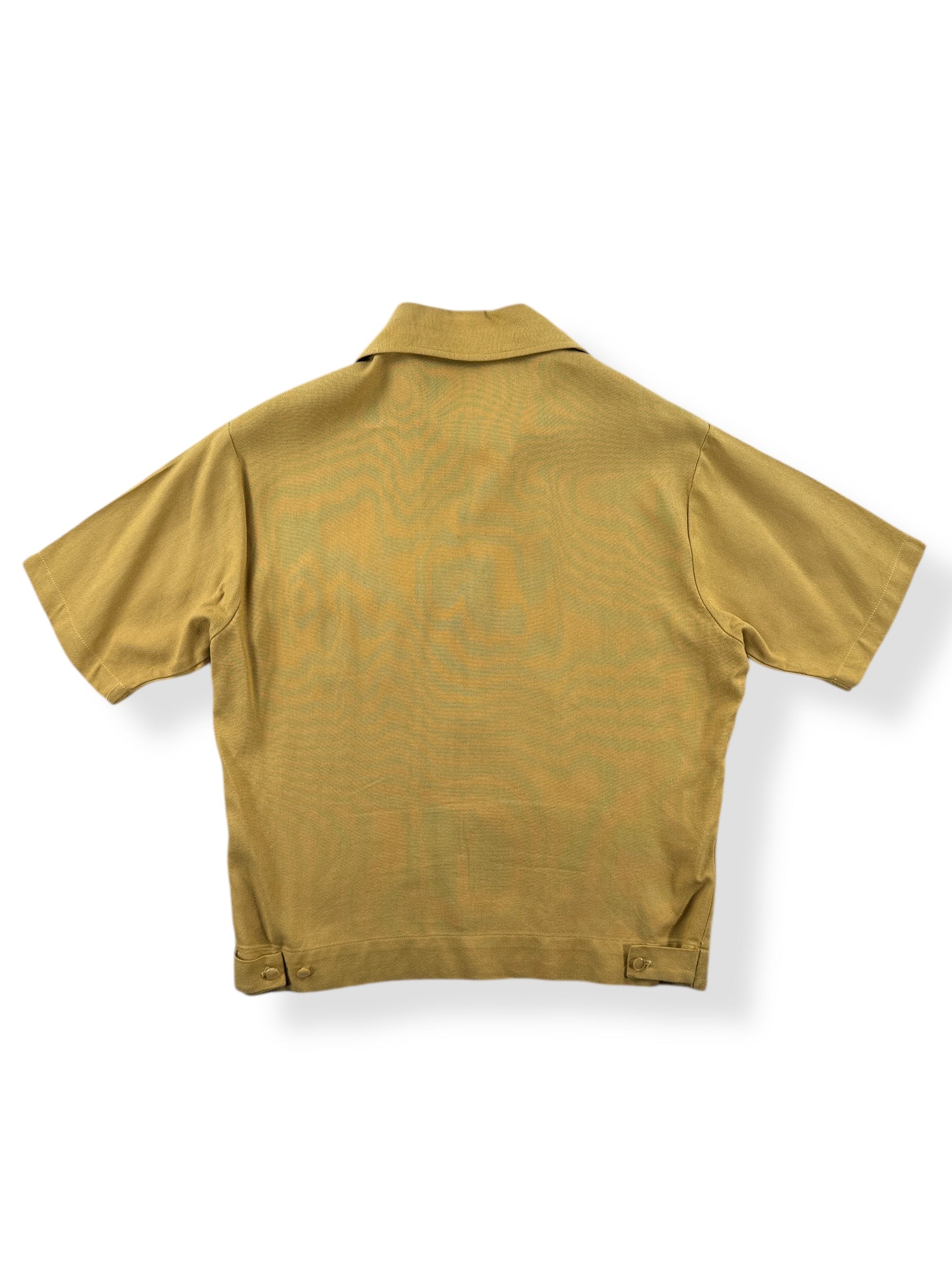 Back of Vintage Lancer Tiki Short Sleeve Shirt SZ S