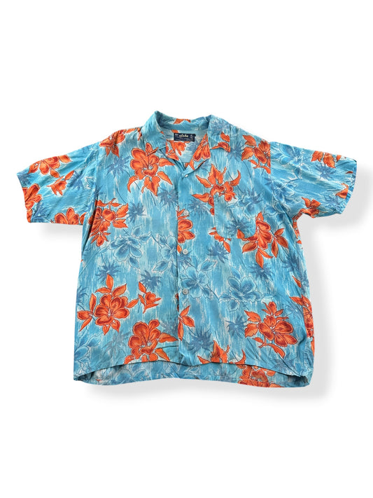 Front of Vintage Aloha Brand Aloha Shirt SZ L