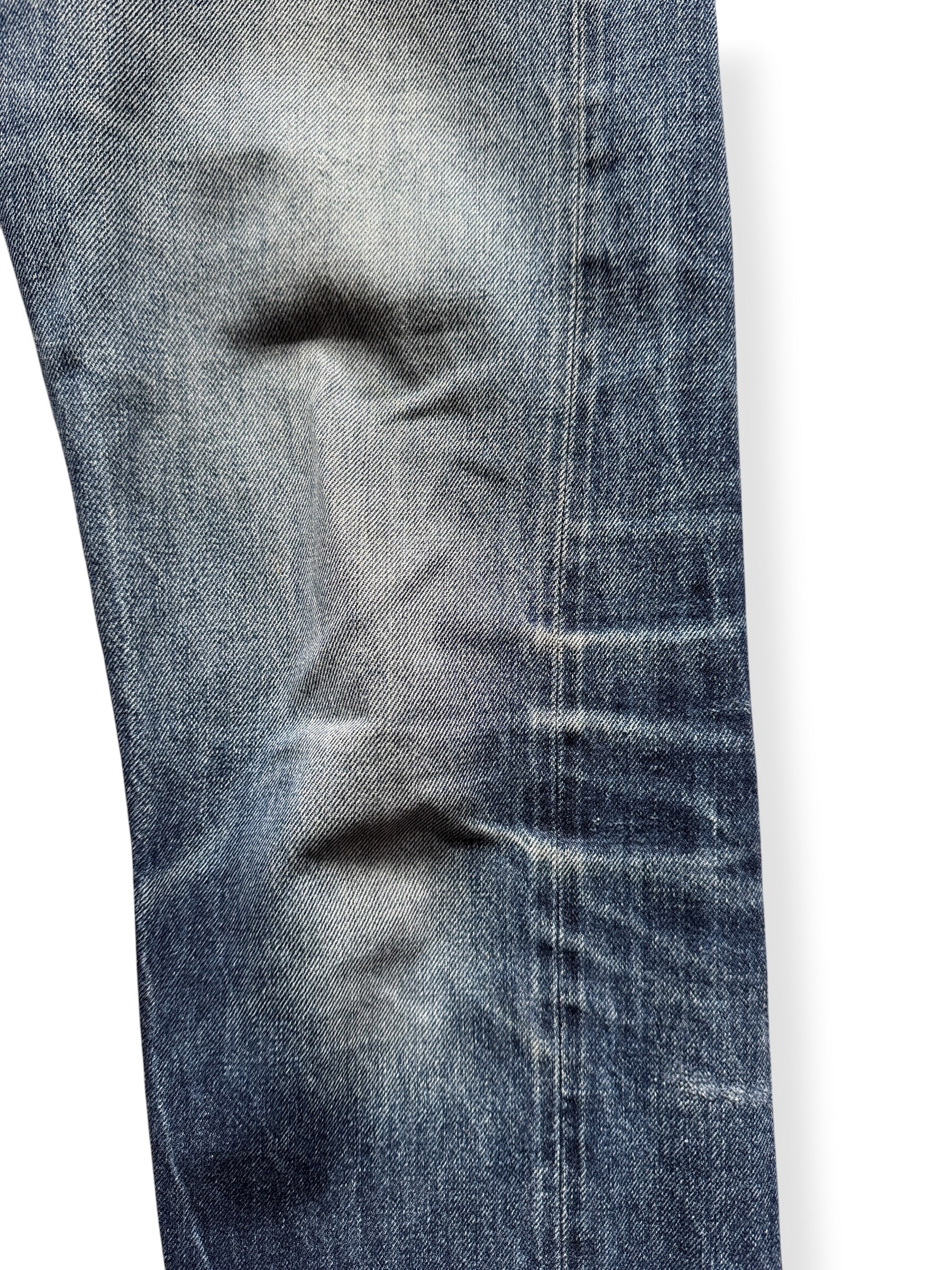 Knee fade and whiskering on Levi's LVC 501ZXX Jeans W32