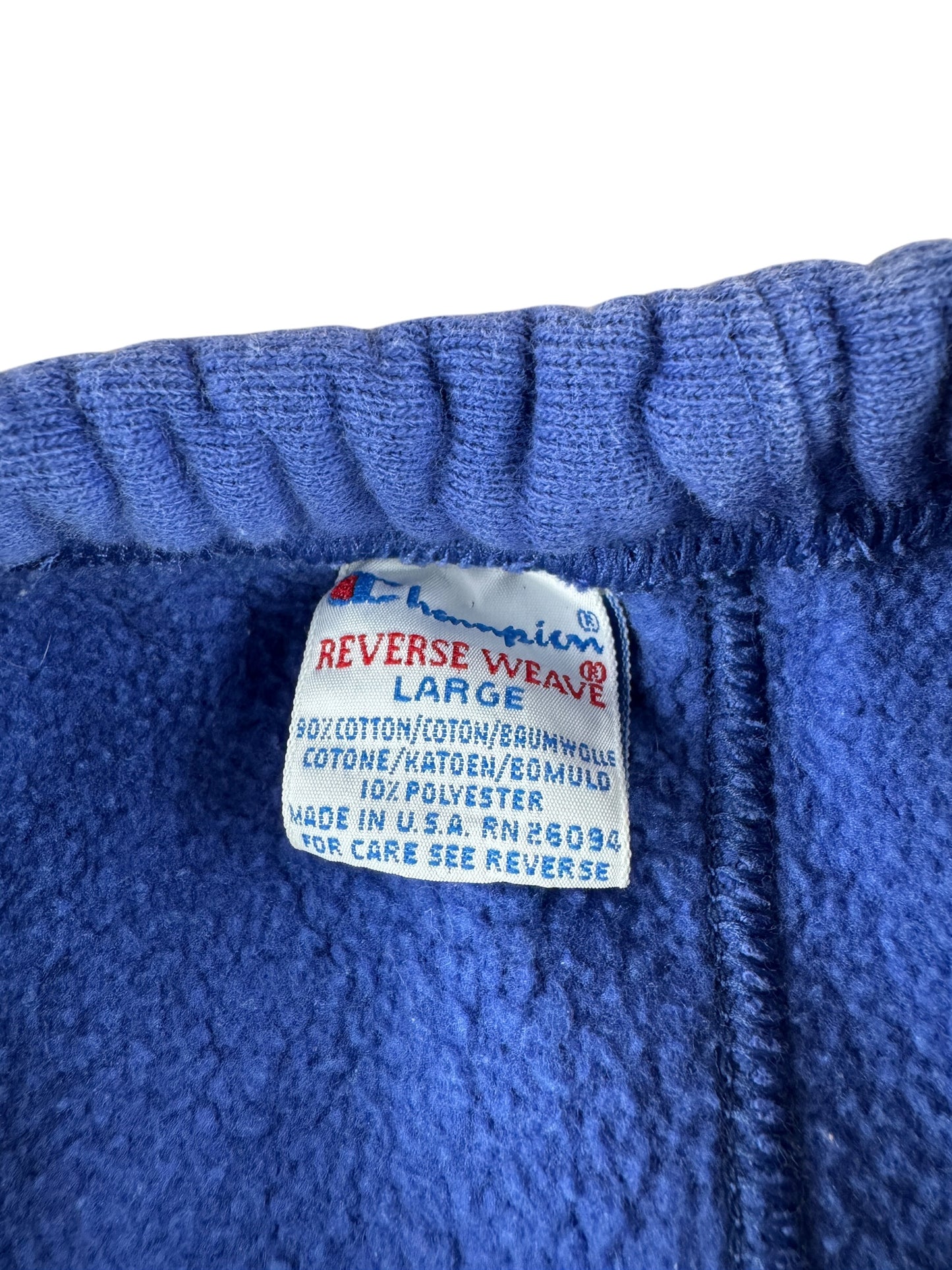 Tag on Vintage Champion Reverse Weave MAC Sweatpants SZ L