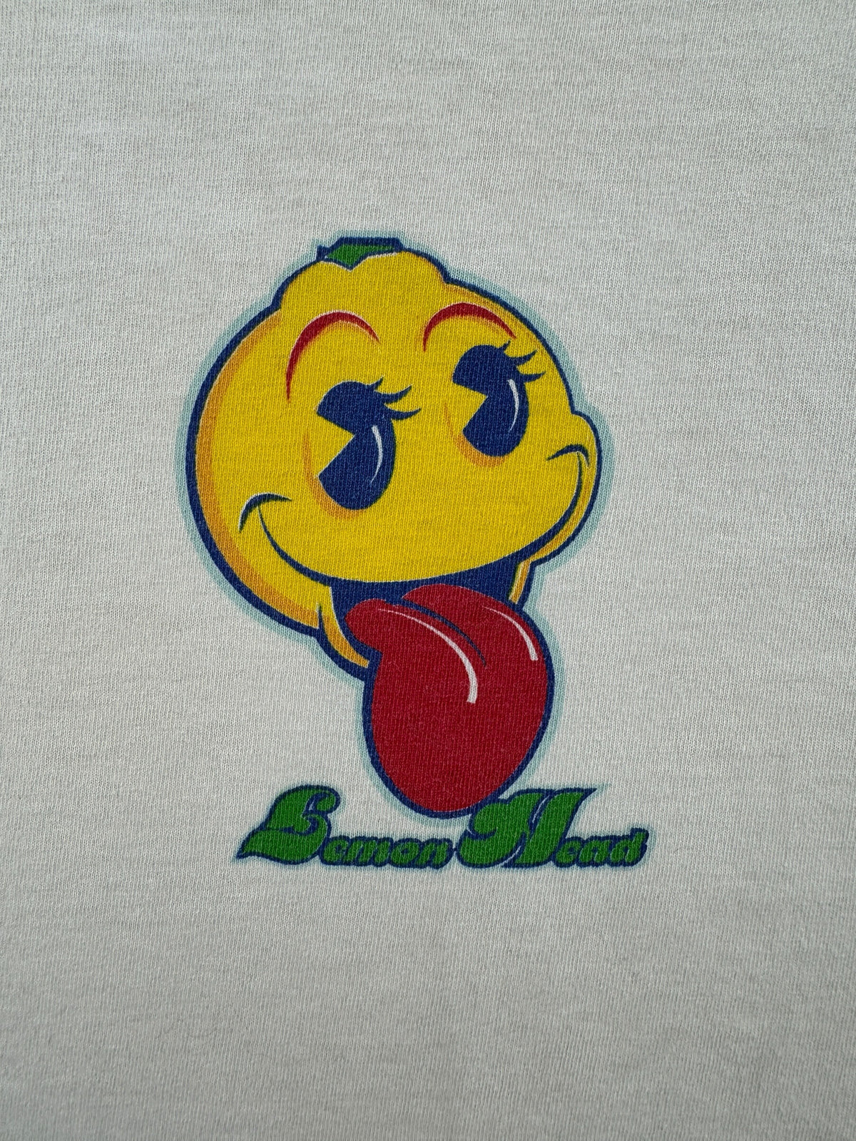 Graphic of Vintage Lemon Head Scratch & Sniff Tee SZ M