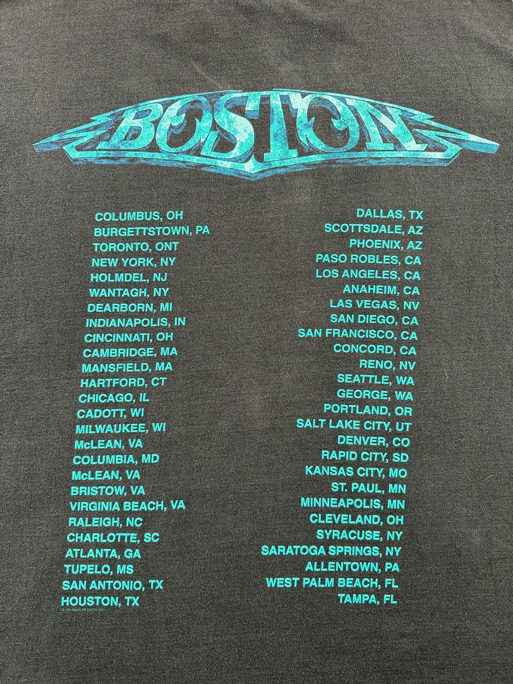 Back Graphic of Vintage 1994 Boston Tee SZ XL
