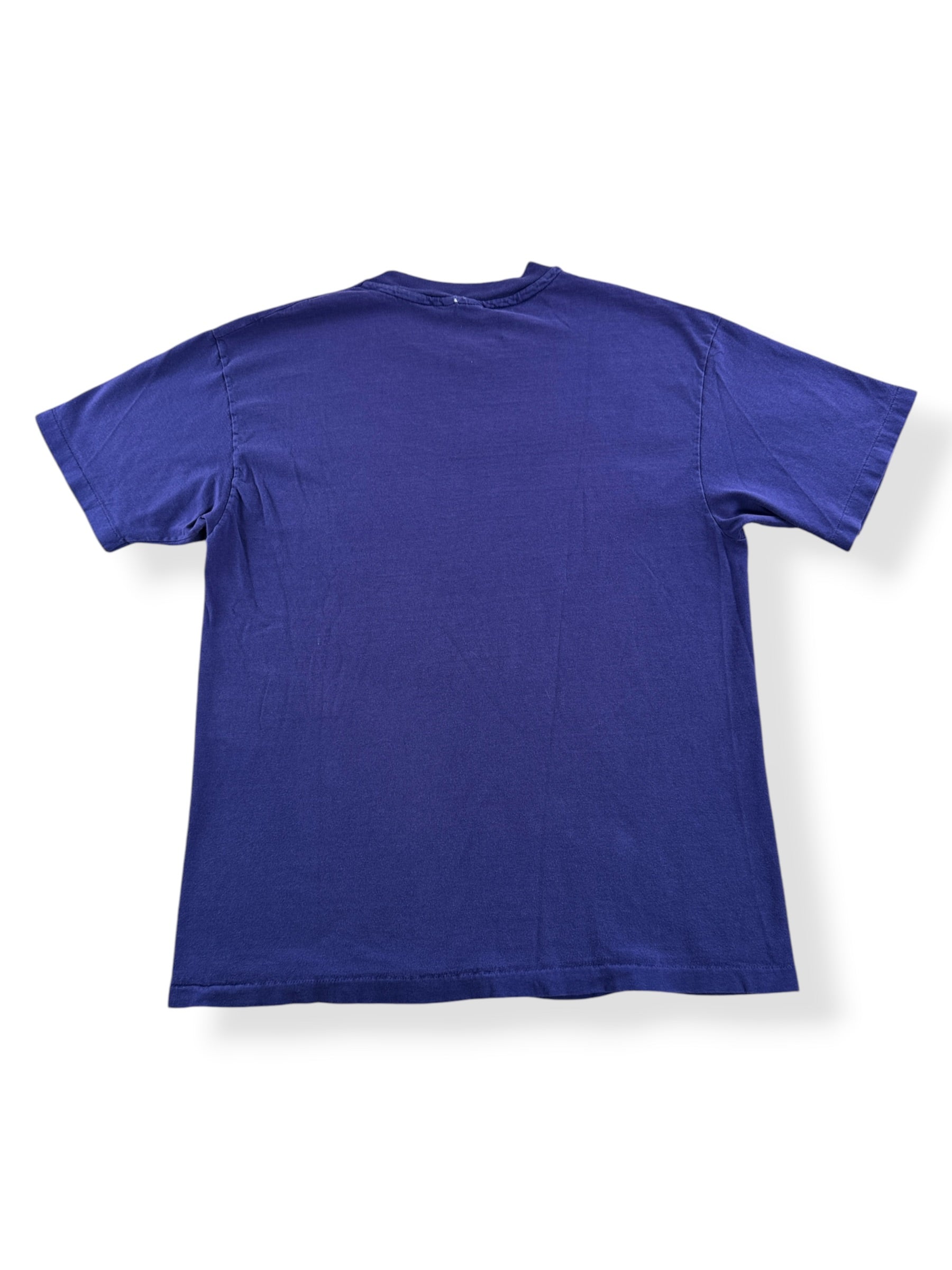 Back of Vintage Purple Kismet Tee SZ L