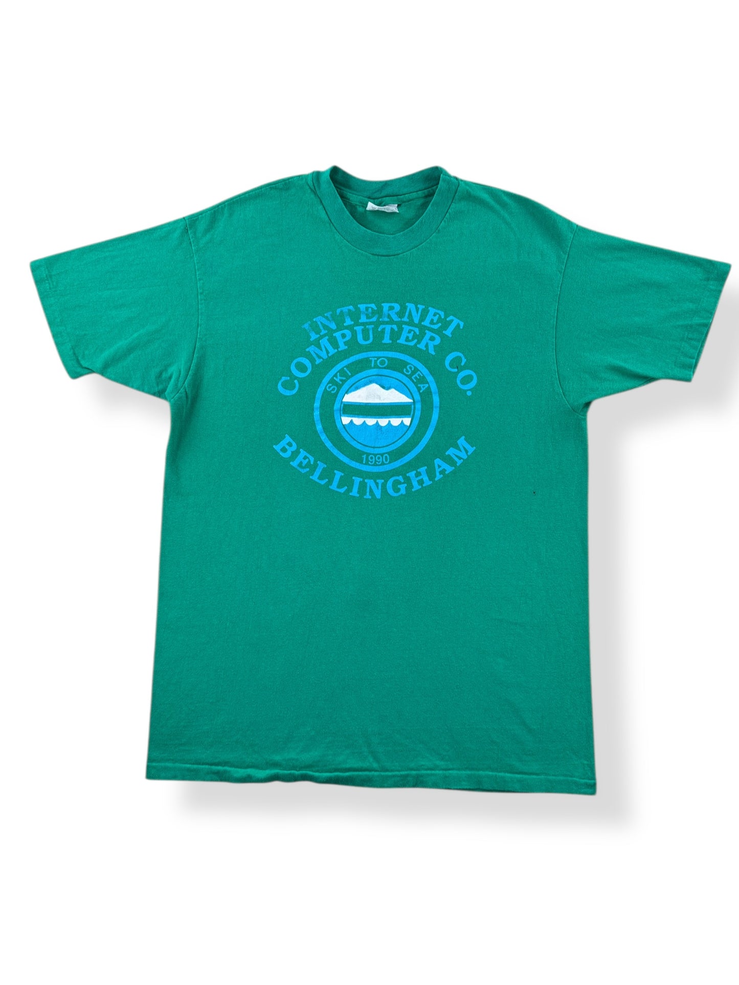 Front of Vintage Internet Computer Company Bellingham Tee SZ XL (Fits L)