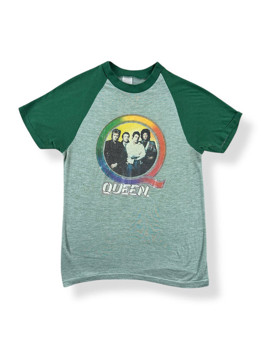 Front of Vintage Iron-On Queen Tee SZ XS