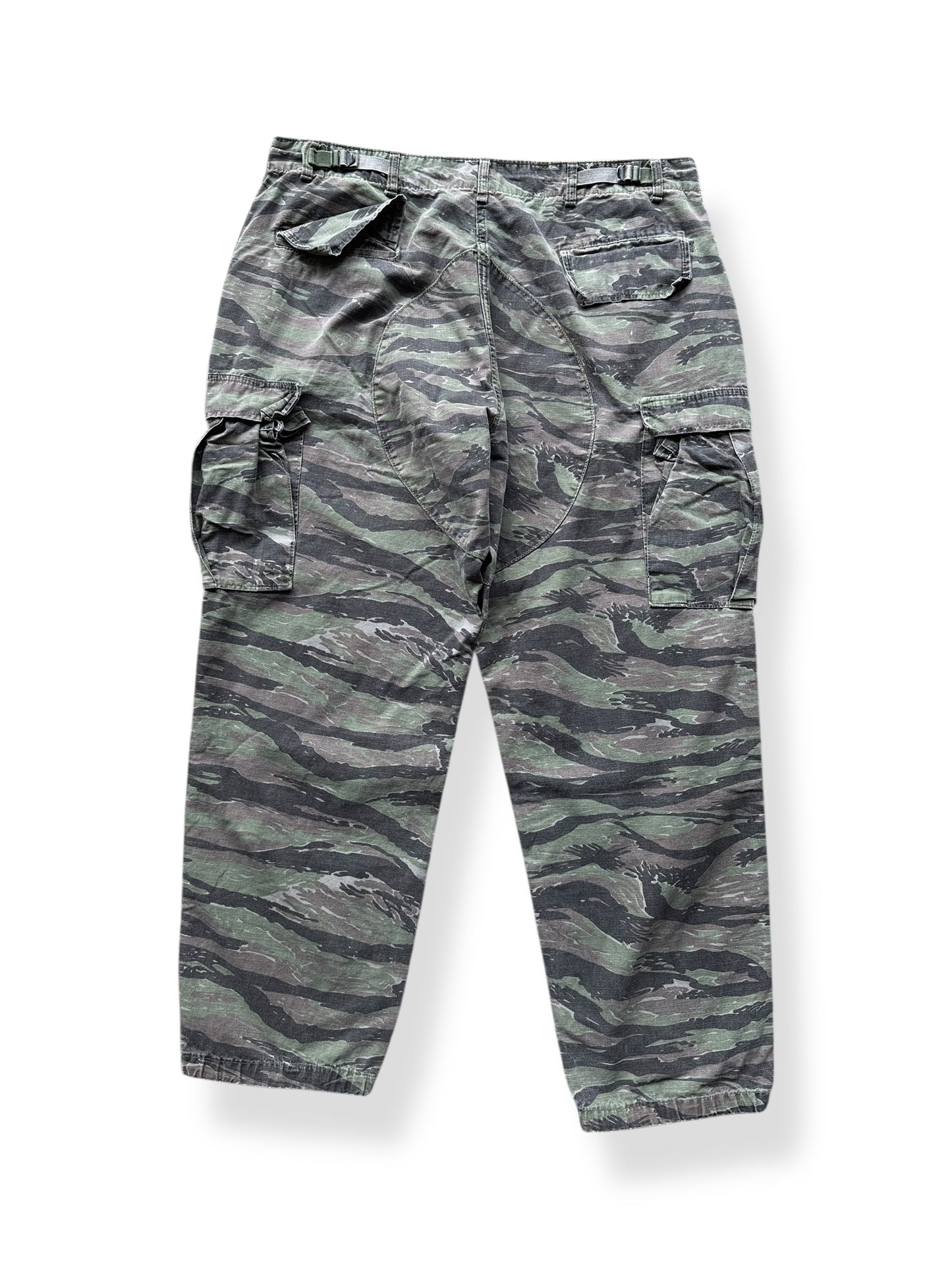 Back of Vintage Tiger Stripe Pants W37