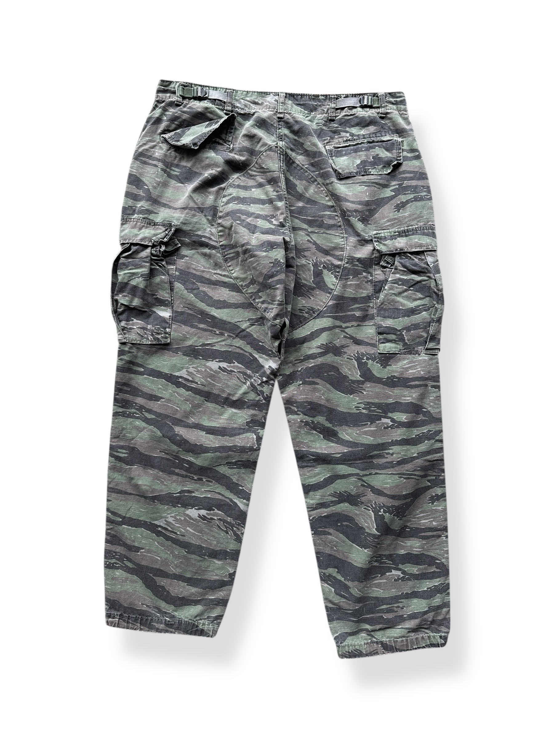 Back of Vintage Tiger Stripe Pants W37