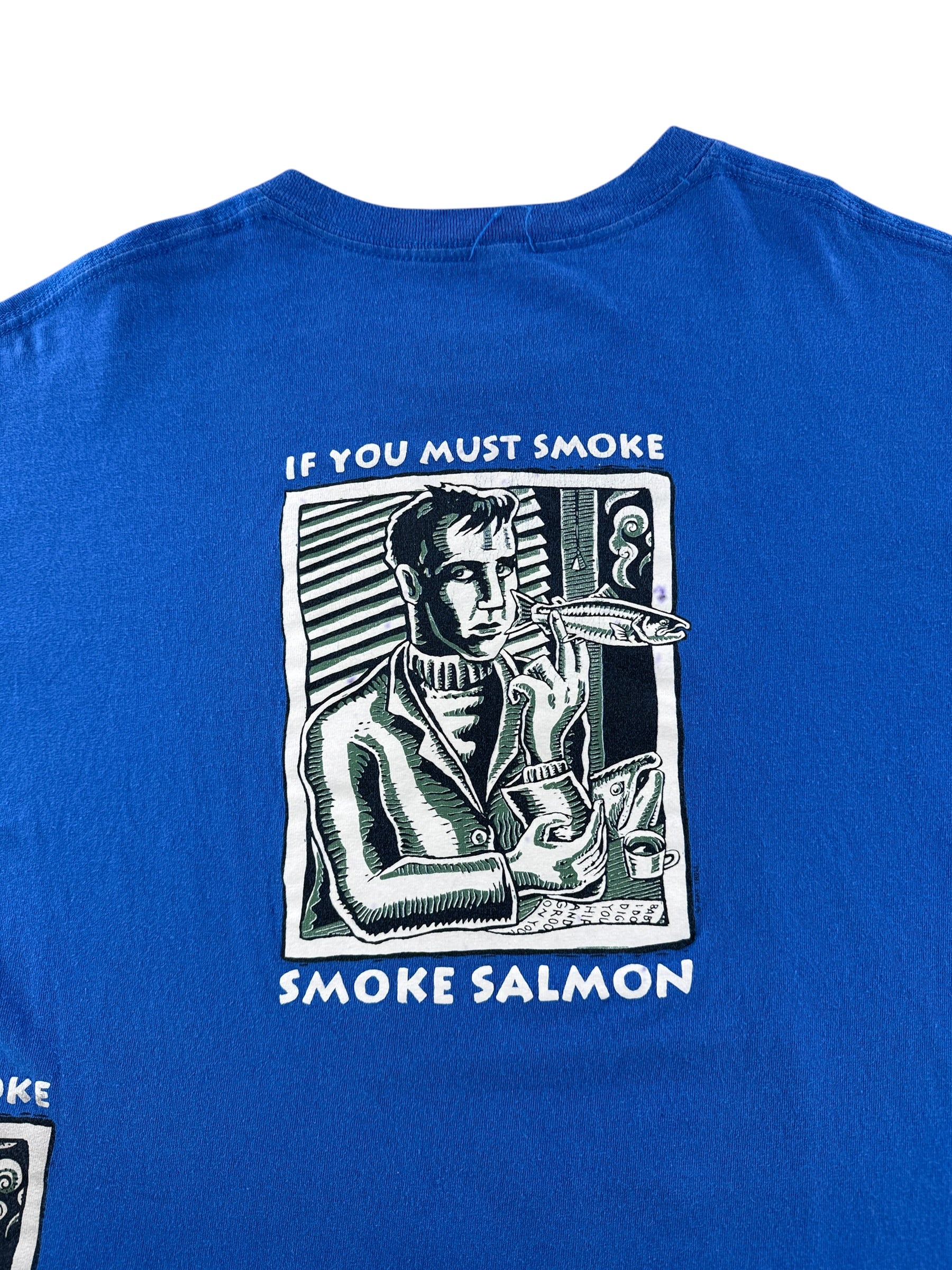 Back Graphic of Ray Troll Test Print Tee SZ XL
