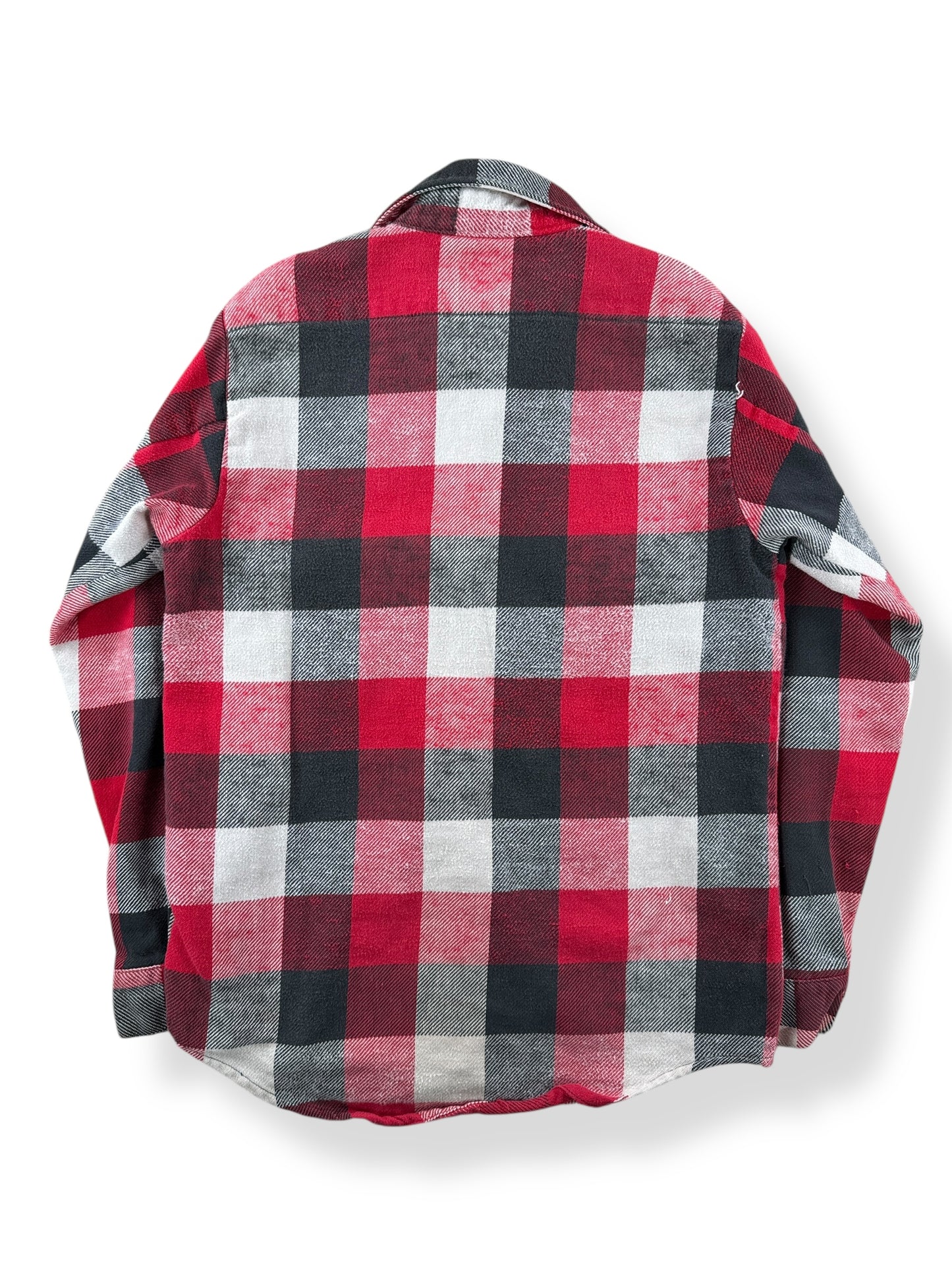 Back of Vintage 5 Brothers Cotton Flannel SZ S
