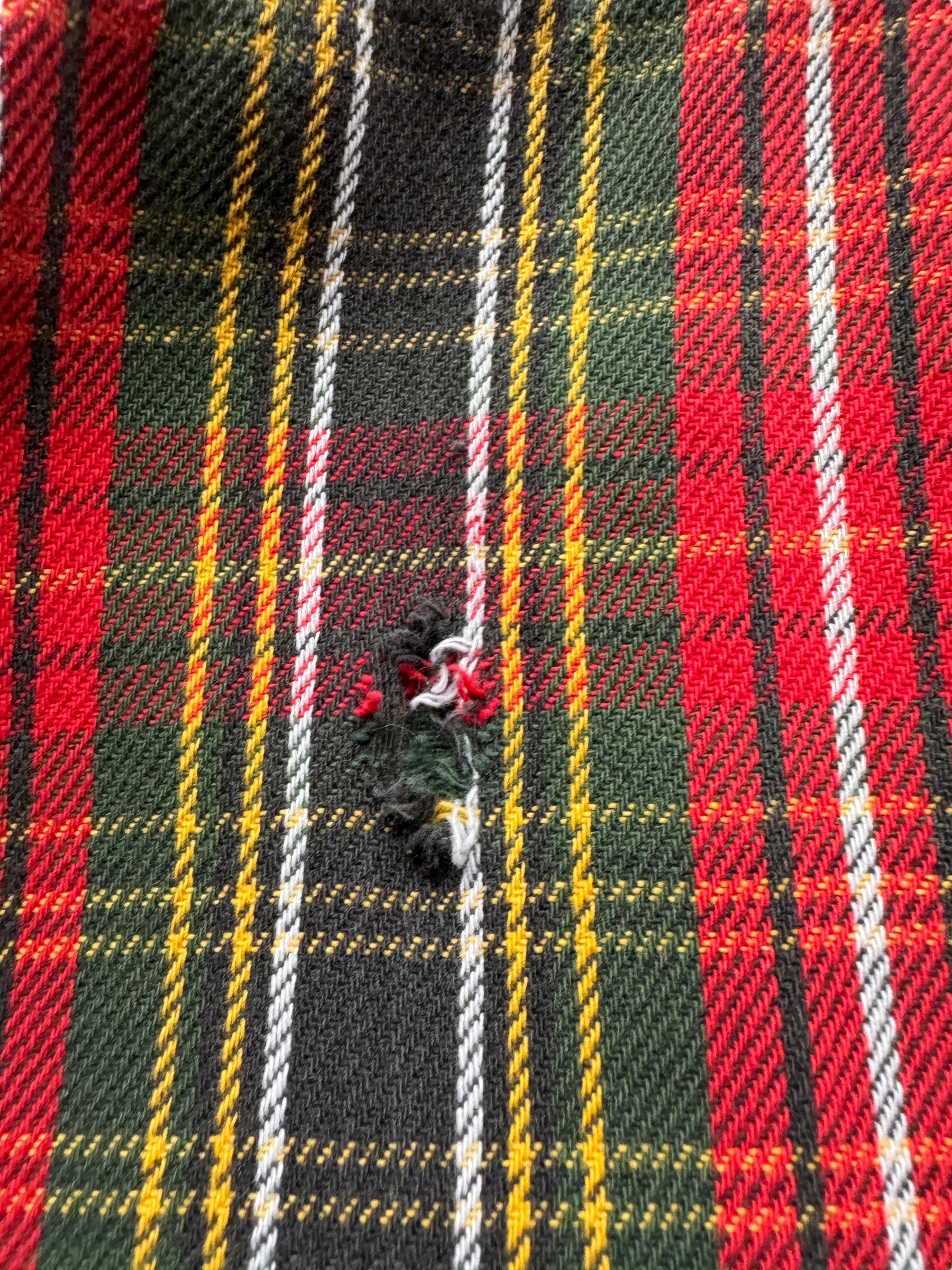 Hole on Back of Five Brothers Cotton Flannel SZ XXXL