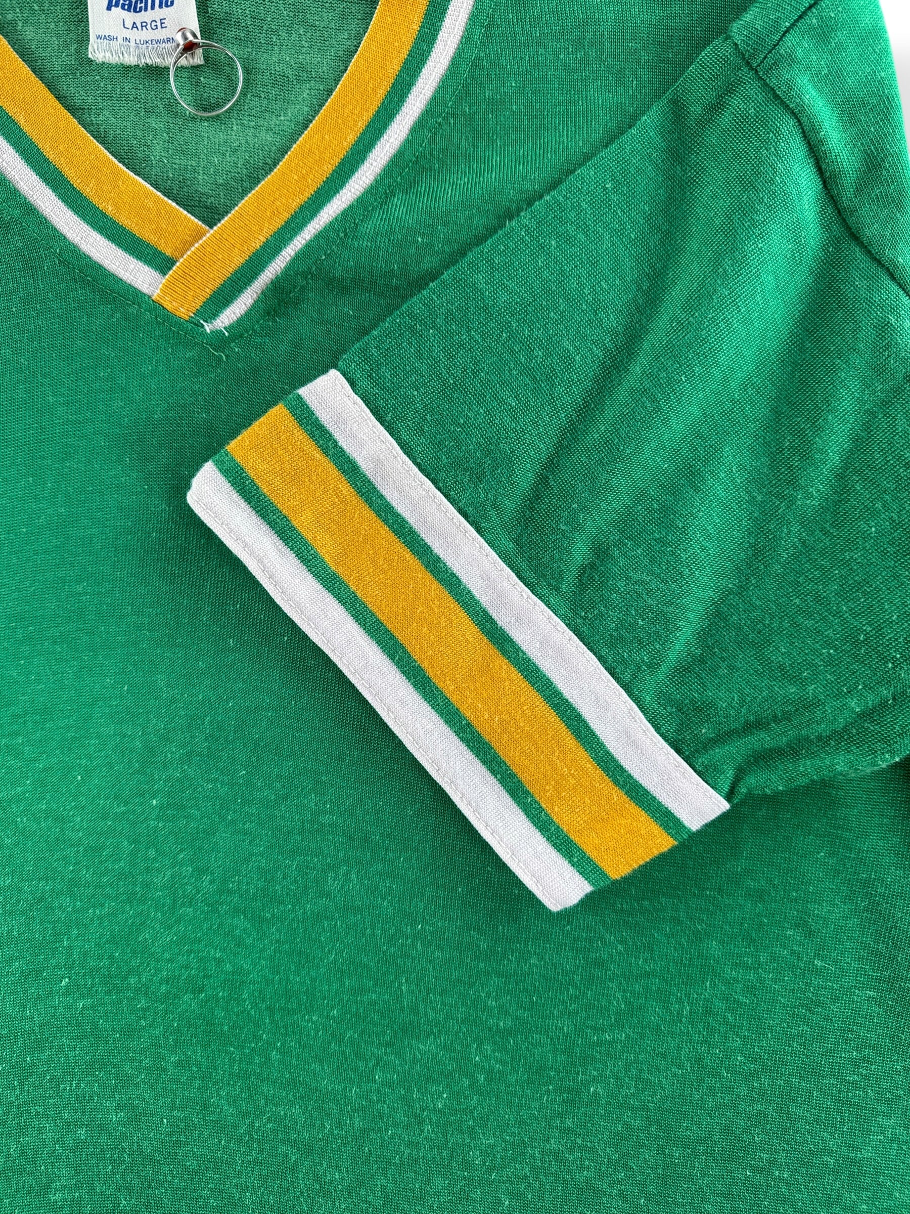 Sleeve on Vintage Kimberly Pacific Durene Jersey Shirt SZ L