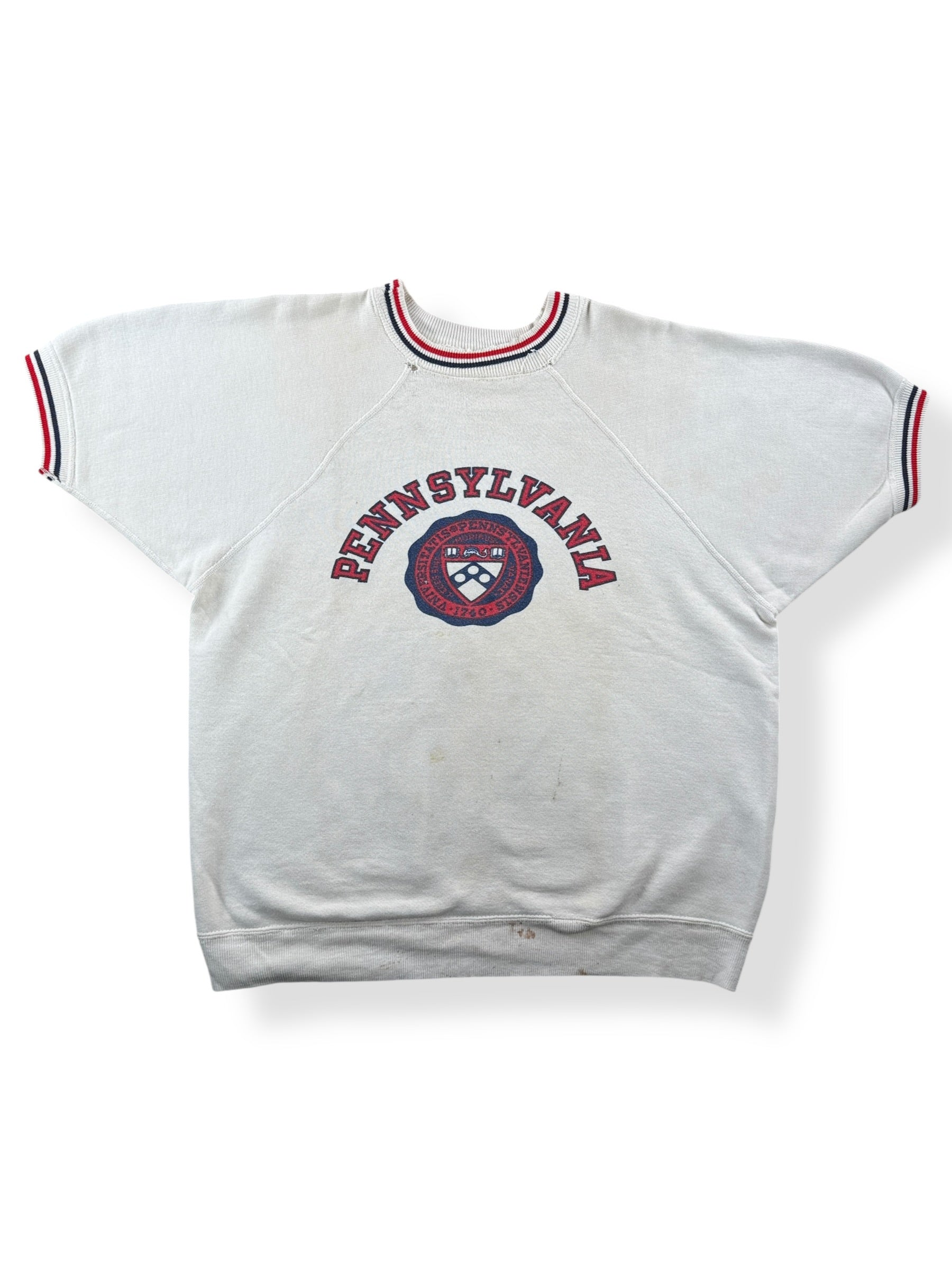 Front of Vintage 60s Pennsylvania Shortsleeve Sweatshirt