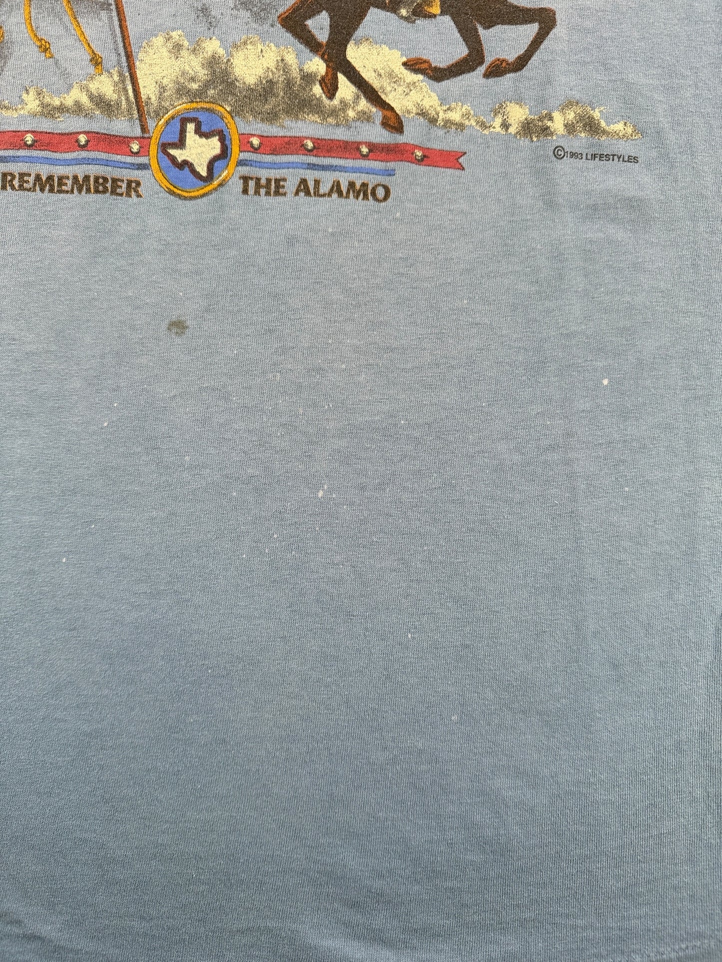 Stains on Vintage San Antonio Shirt SZ M