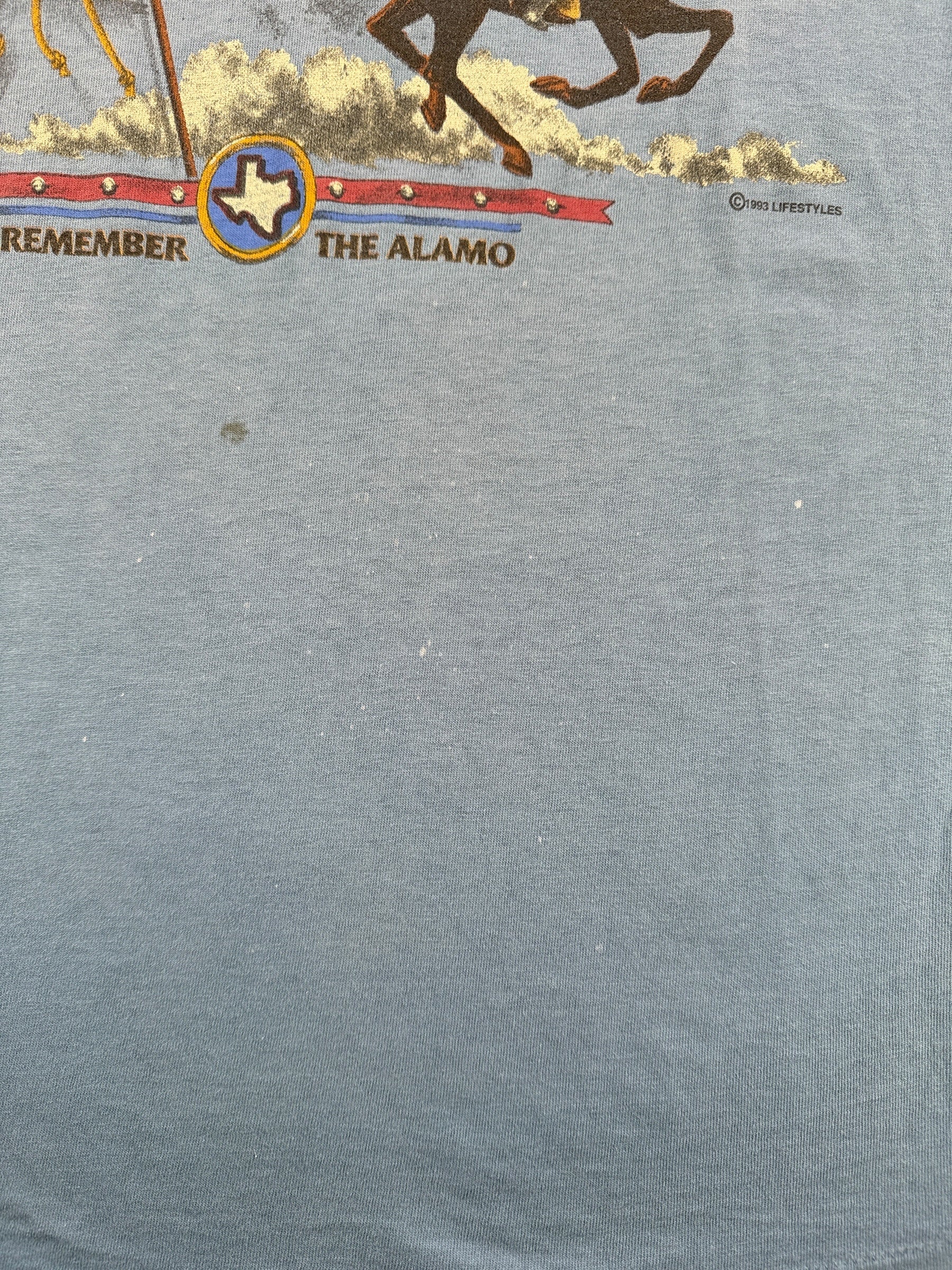 Stains on Vintage San Antonio Shirt SZ M