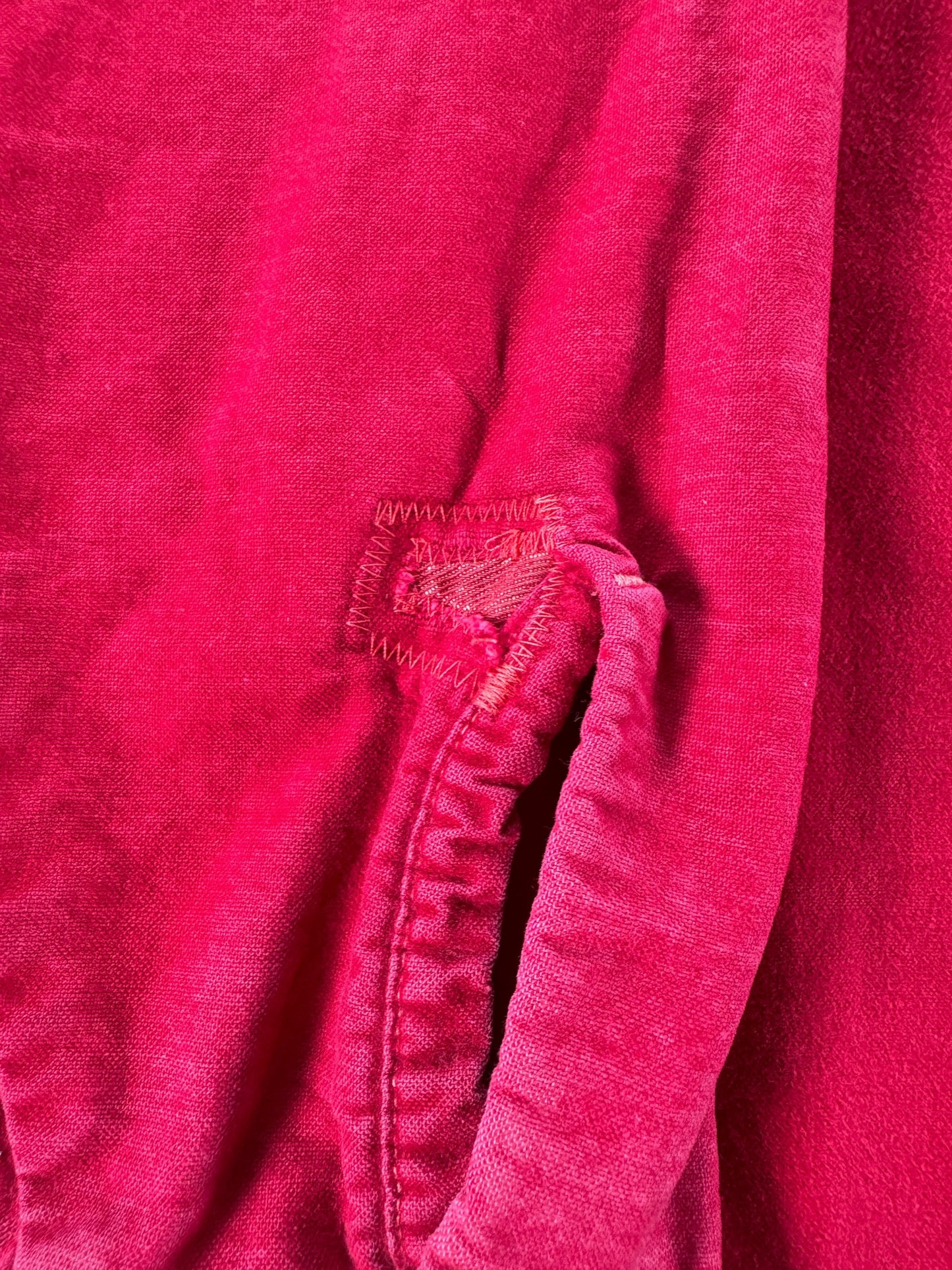 Repair on Vintage Big Mac Chamois Shirt SZ L Tall