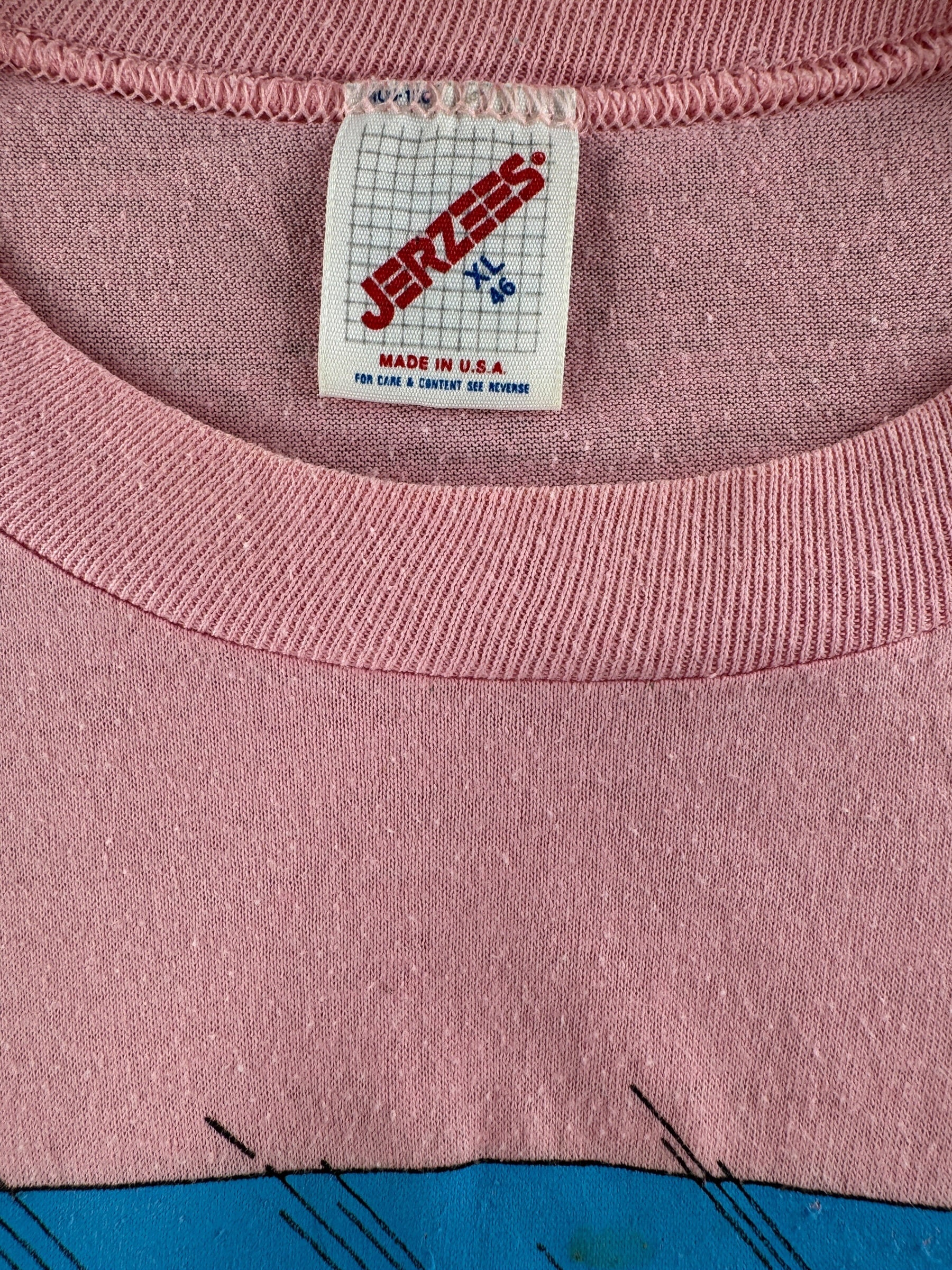 Collar on Vintage Washington Rain Festival Tee SZ XL (Fits M)