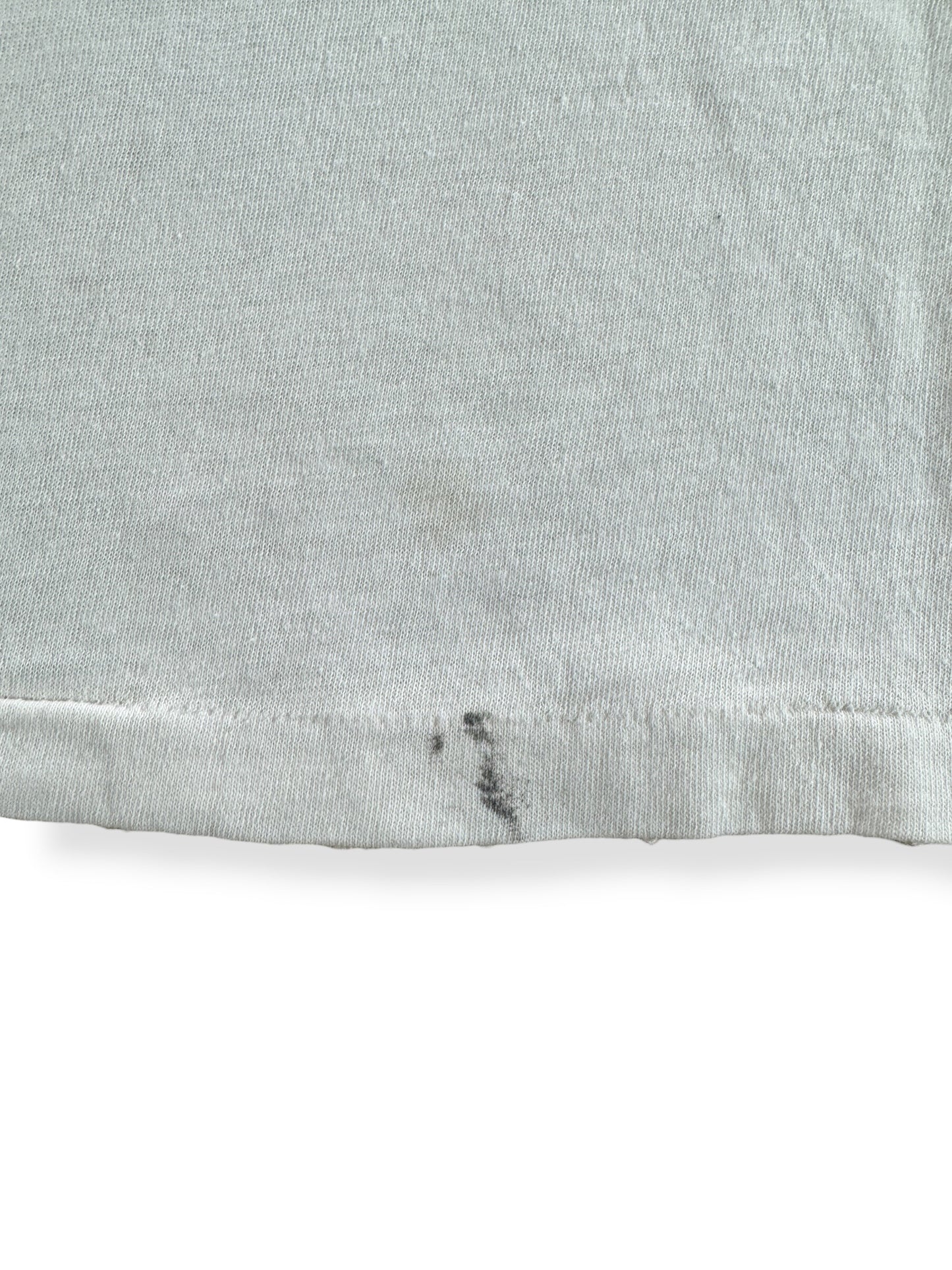 Stain on Vintage 80s Urban Renewal Military Tee SZ M