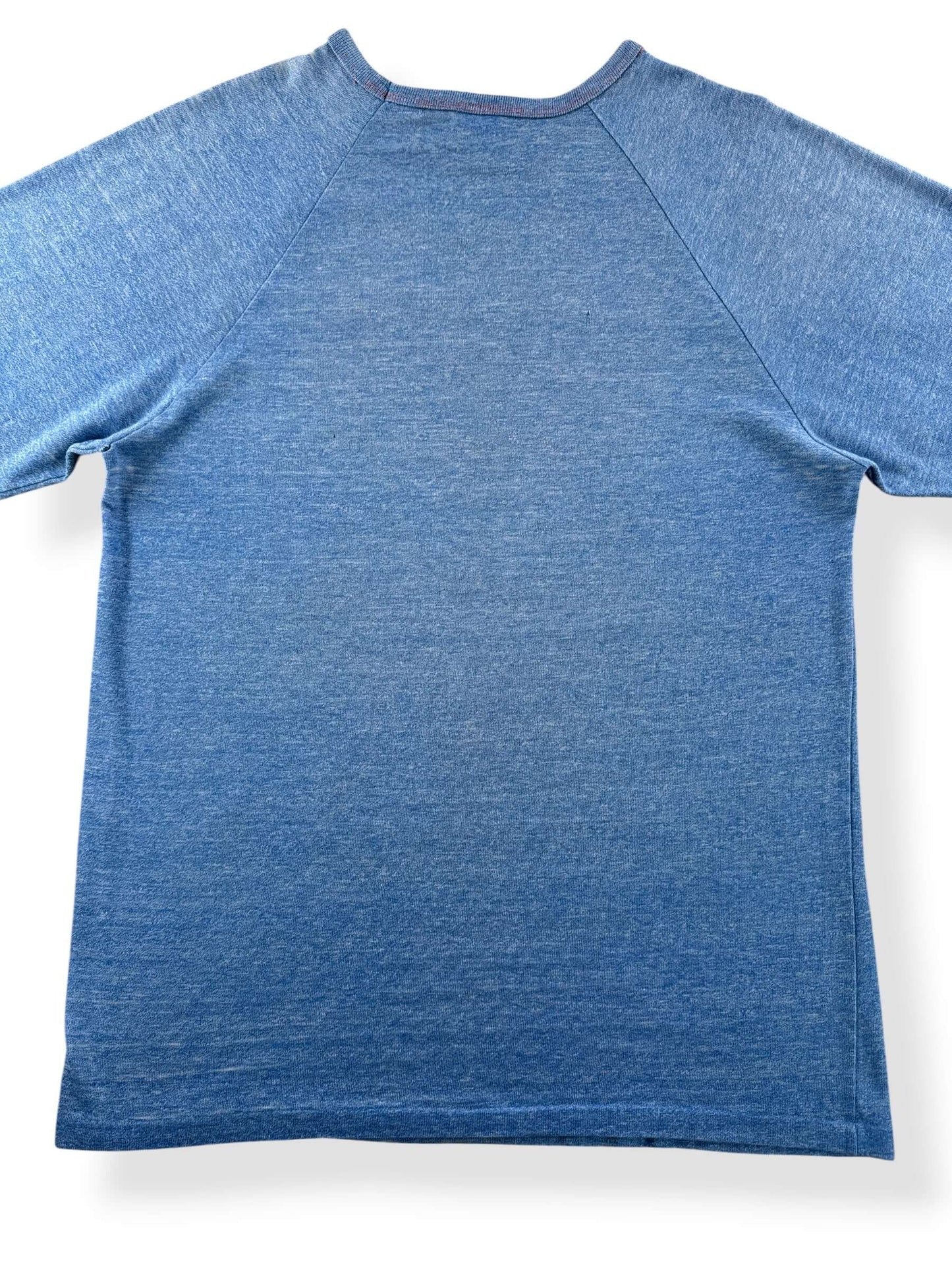 Close-up of the back of Vintage Champion Blue Bar Eagle Country Tee SZ M (Fits S)