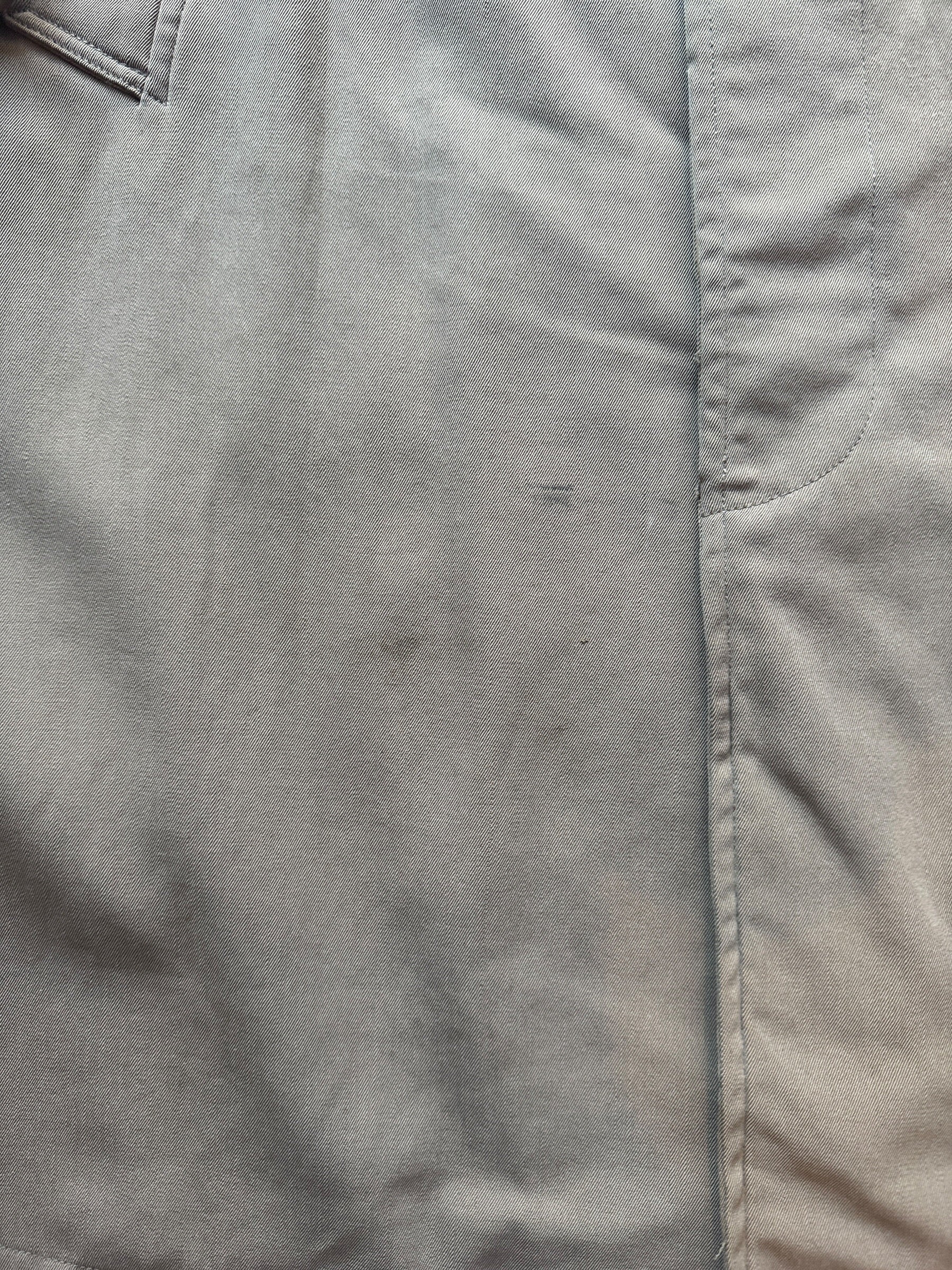 Staining on Vintage Wool Gabardine Trench Coat SZ XL