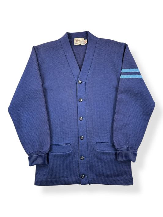 Front of Vintage Albion Knitting Mills Varsity Sweater SZ S