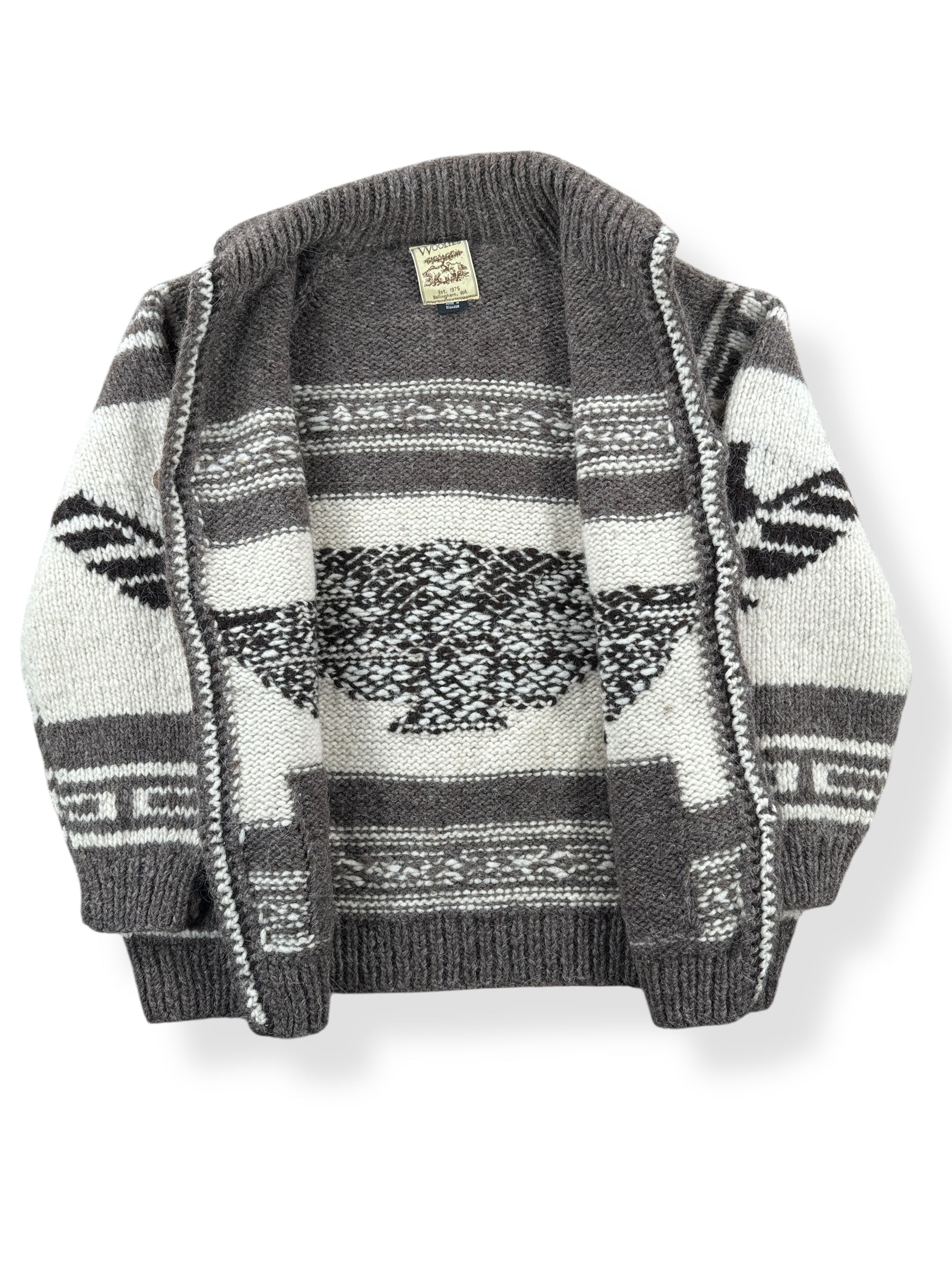 Inside of Vintage Woolies Thunderbird Cardigan SZ M