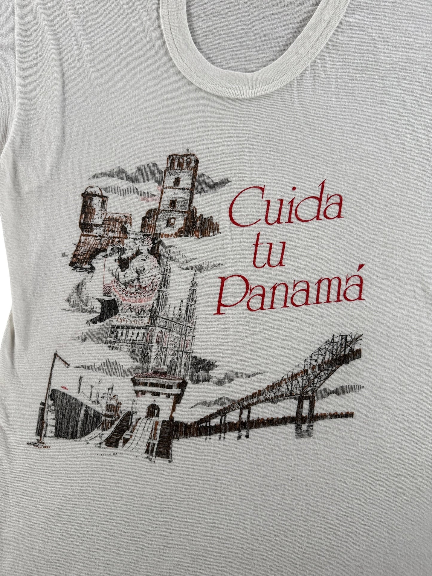 Graphic of Vintage Panama City Tee SZ M (Fits XS)