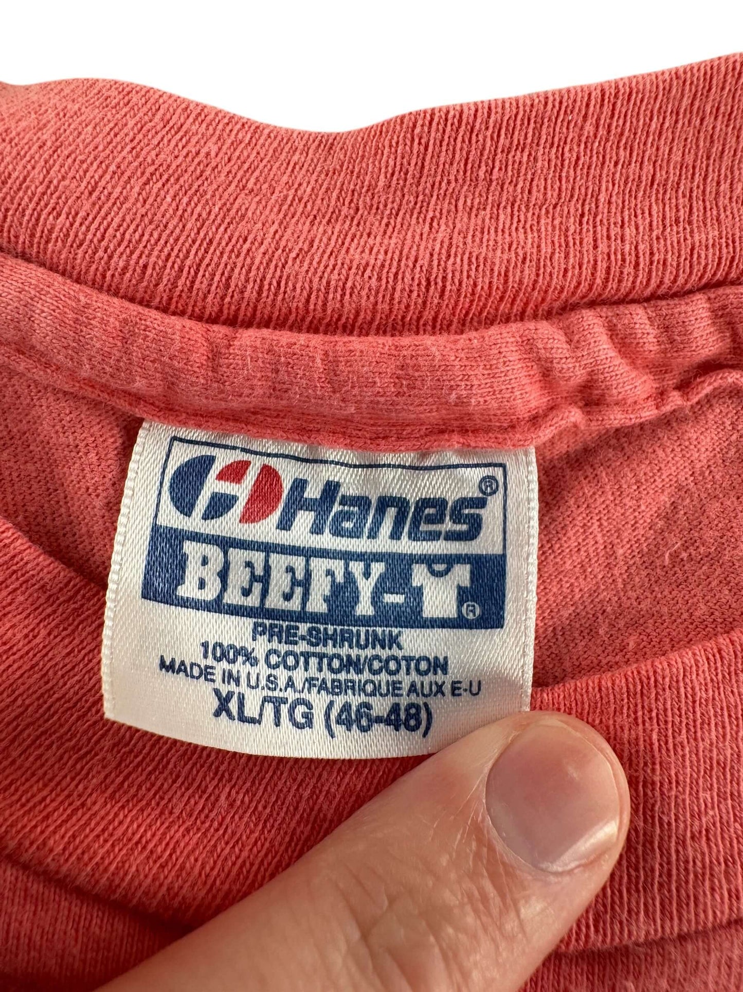 Tag on Vintage Bare Buns Fun Run Tee SZ XL