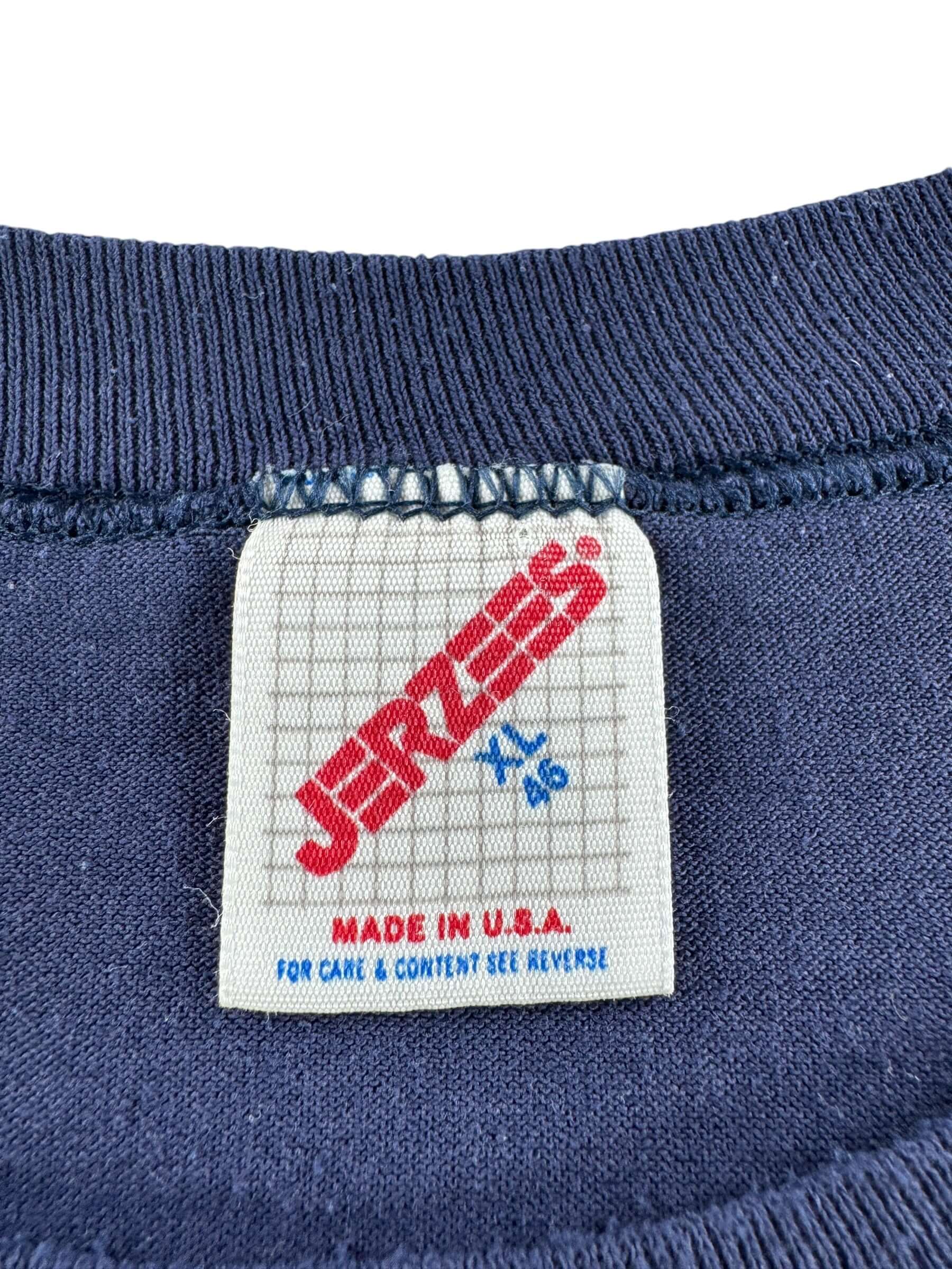 Tag on Vintage Fighter Jet Top Gun Tee SZ XL (Fits L)