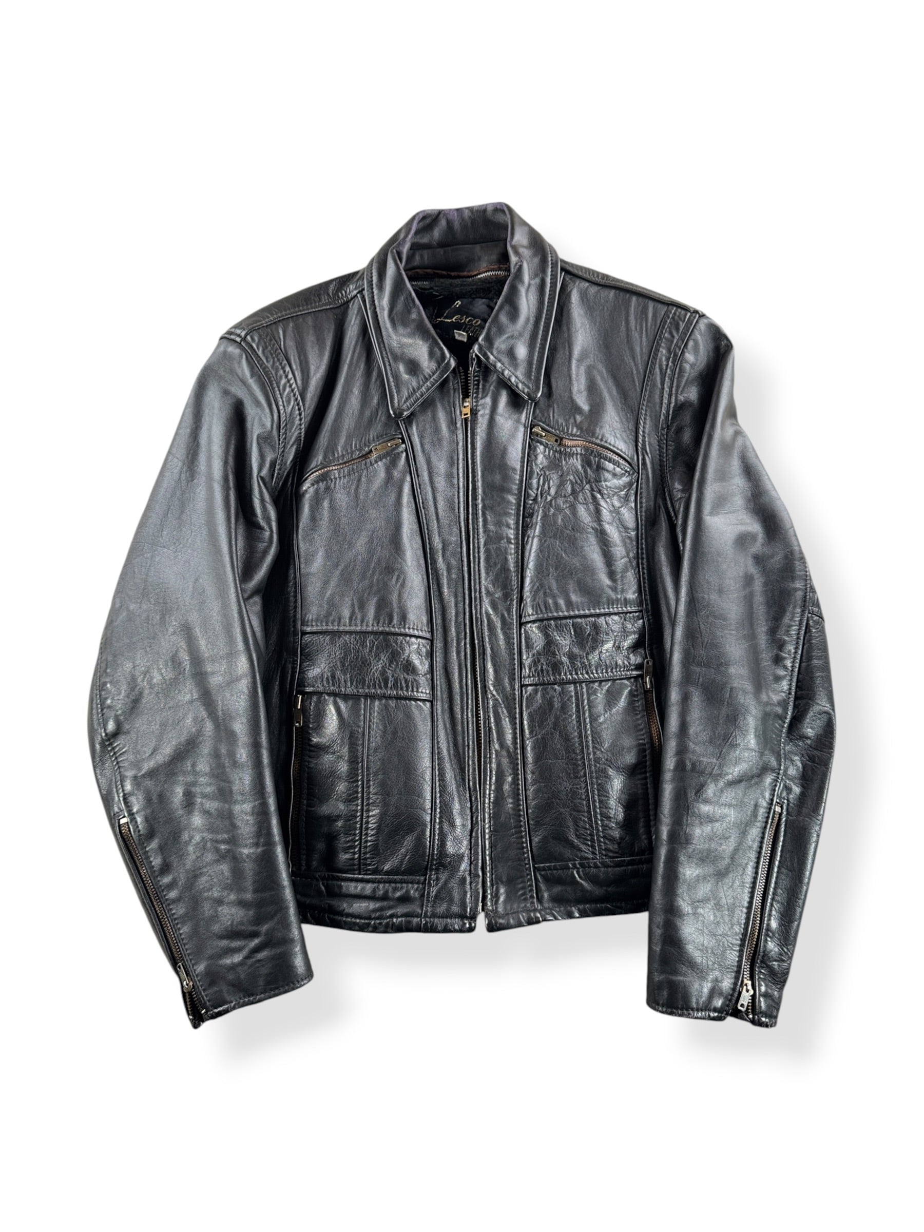 Front of Vintage Lesco Leather Jacket