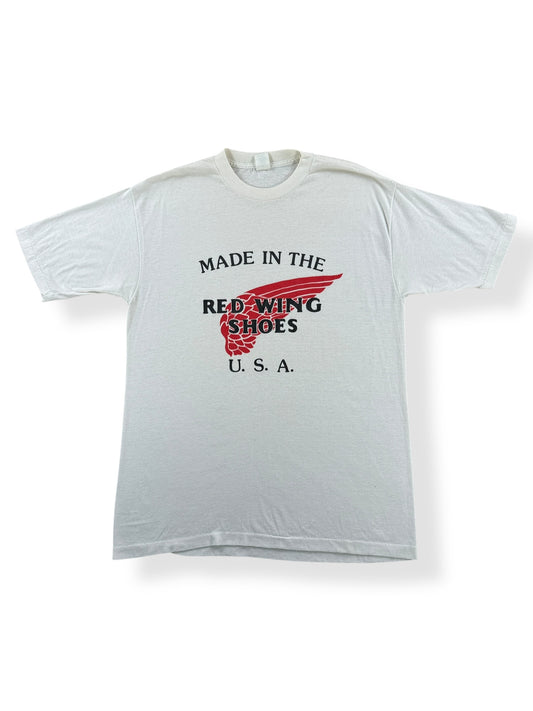 Front of Vintage Red Wing Shoes Tee SZ XXL