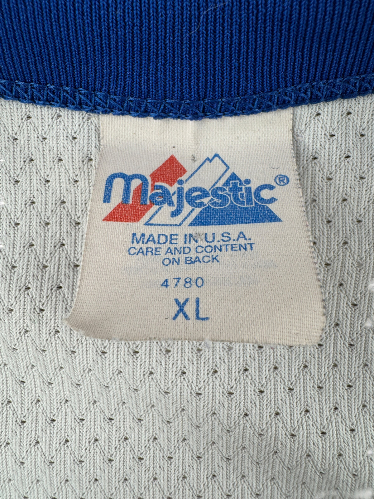 Tag on Vintage Seahawks Polyester Jersey SZ XL