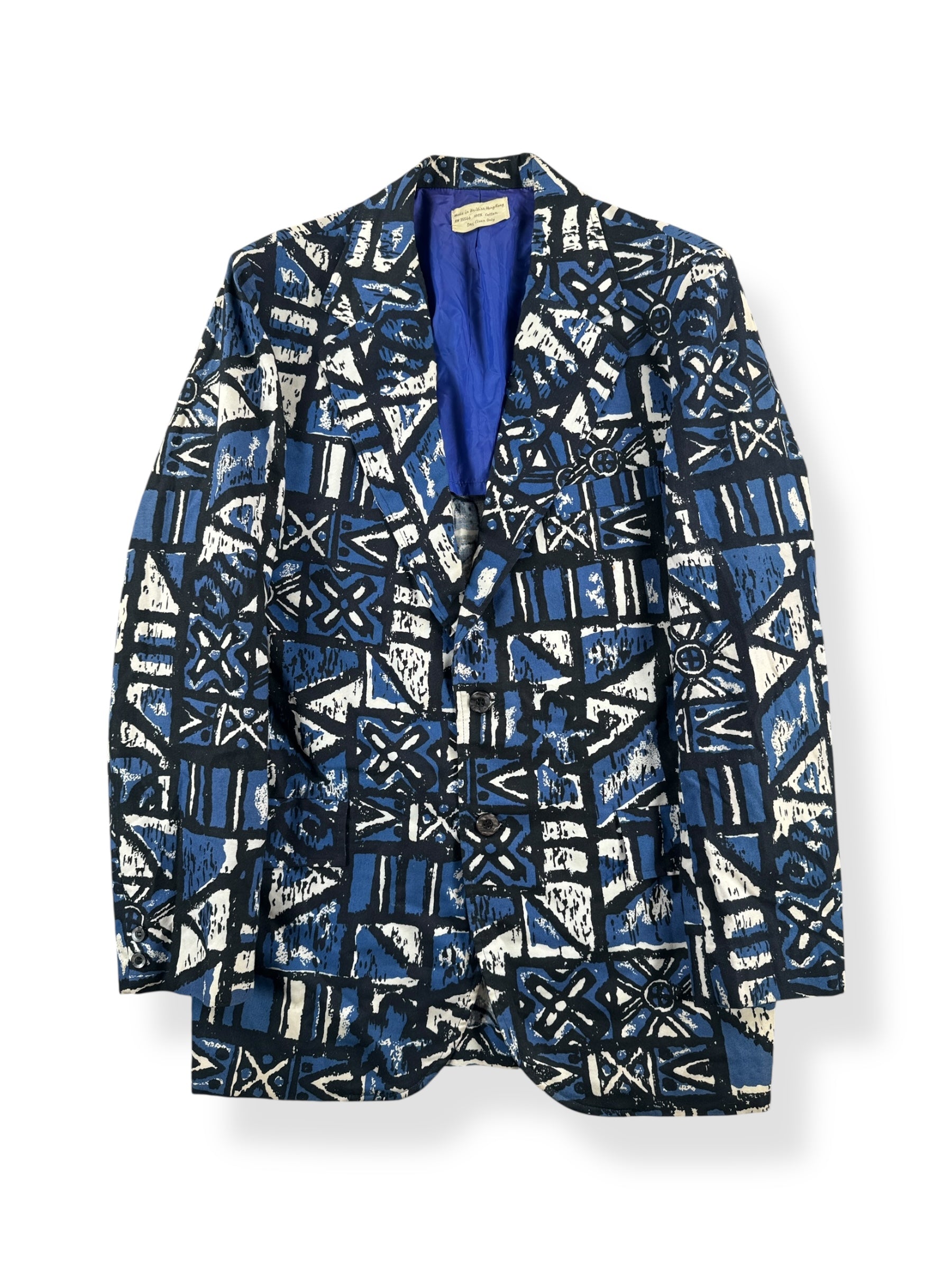 Front of Vintage Blue Sandwich Isles Jacket SZ 40L