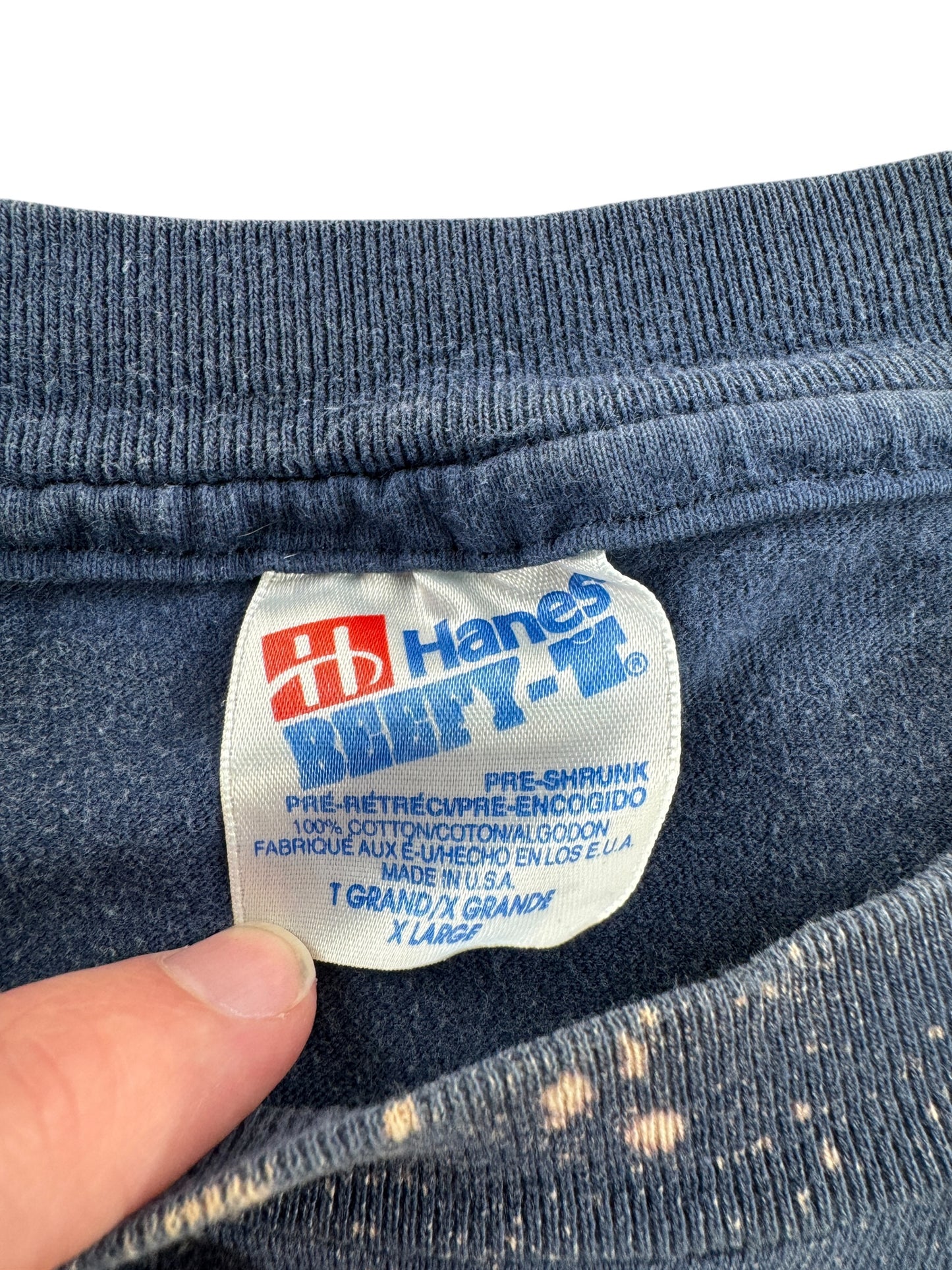 Tag on Vintage The Ultimate Mariners Distressed Fader Tee SZ L