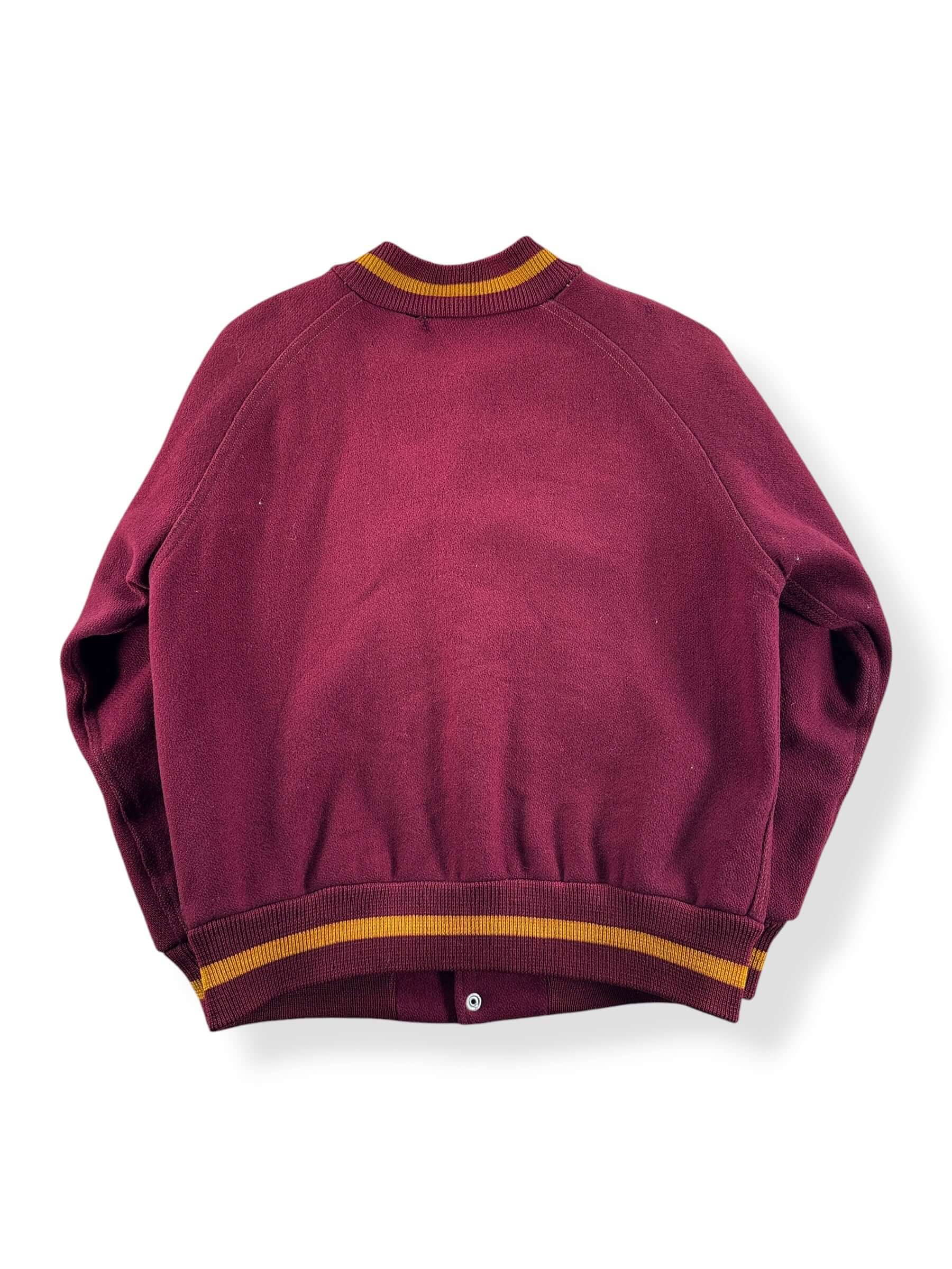 Back of Vintage Plain Jane Varsity Jacket SZ L