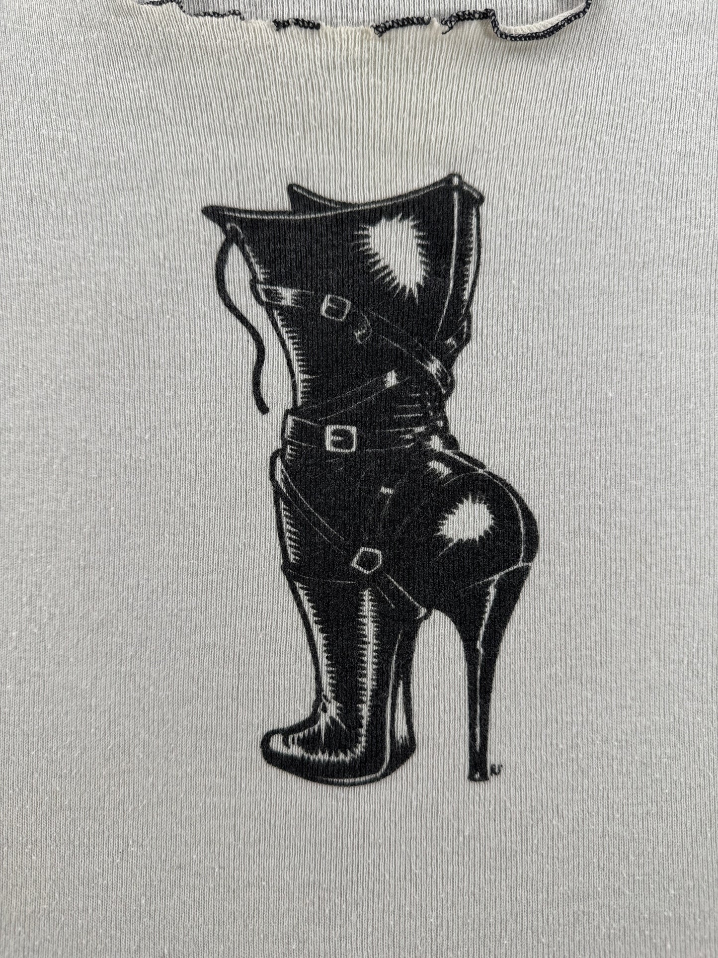 Graphic of Vintage Leather Pumps Dom Tee SZ S