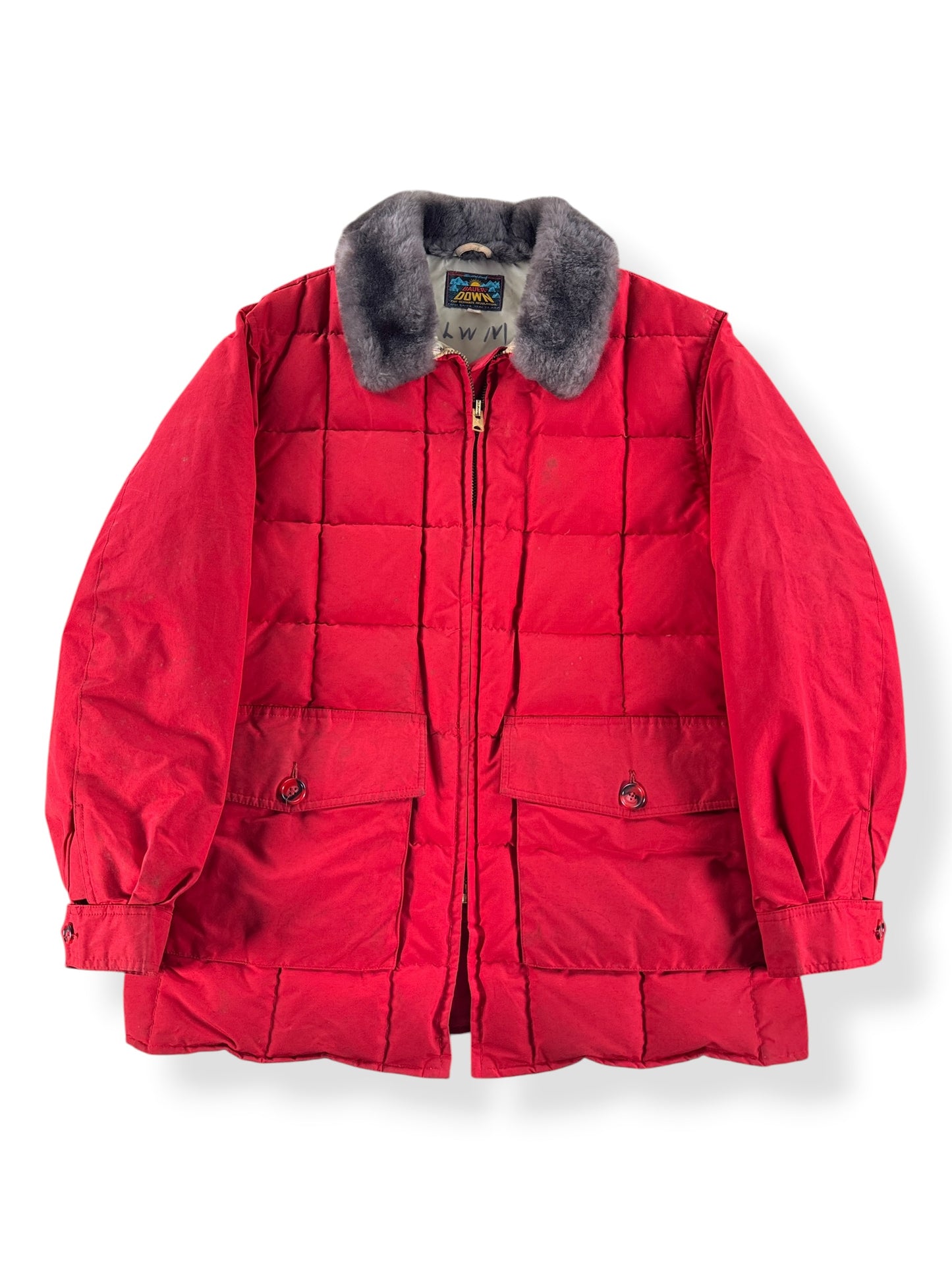 Front of Vintage Eddie Bauer Sun Down Coat SZ 46