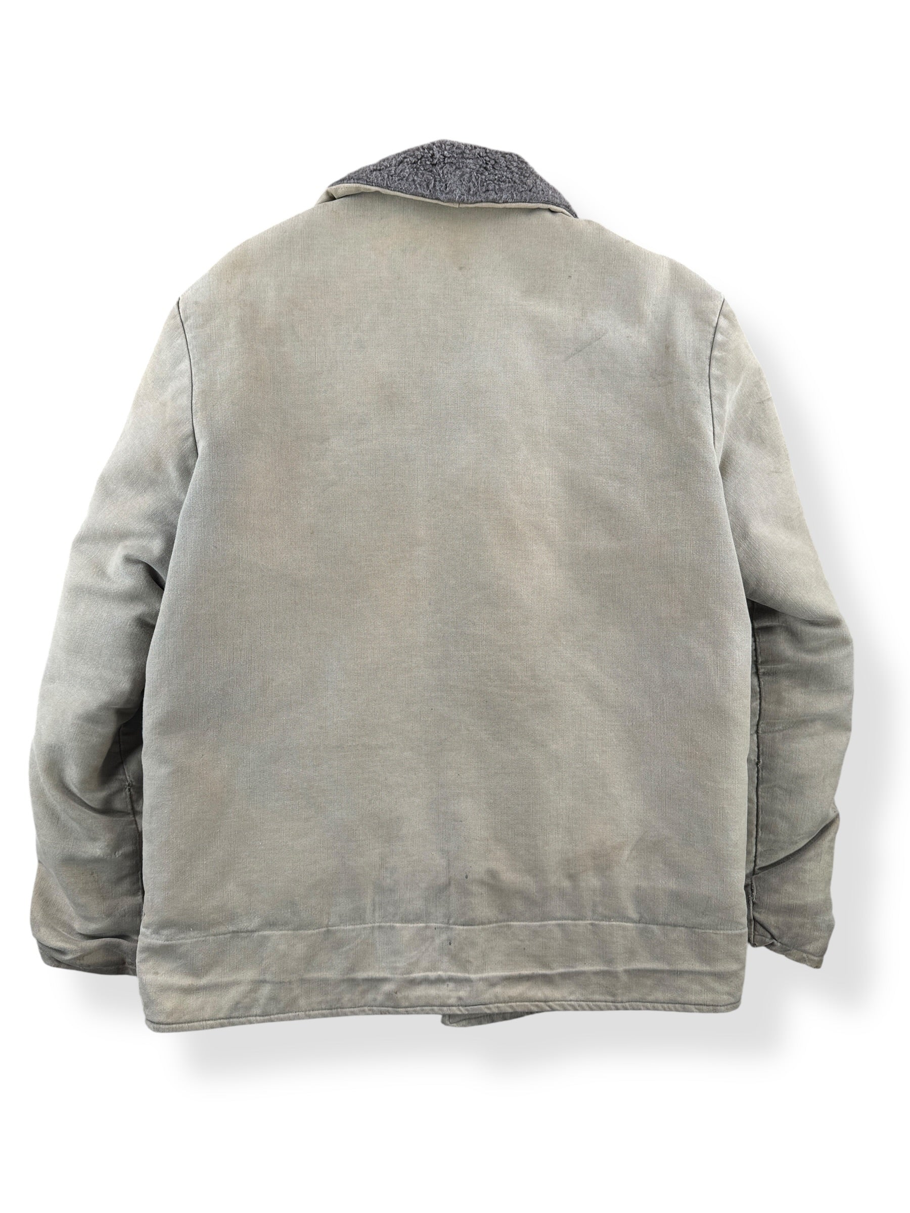 Back of Vintage Civilian Deck Jacket SZ L