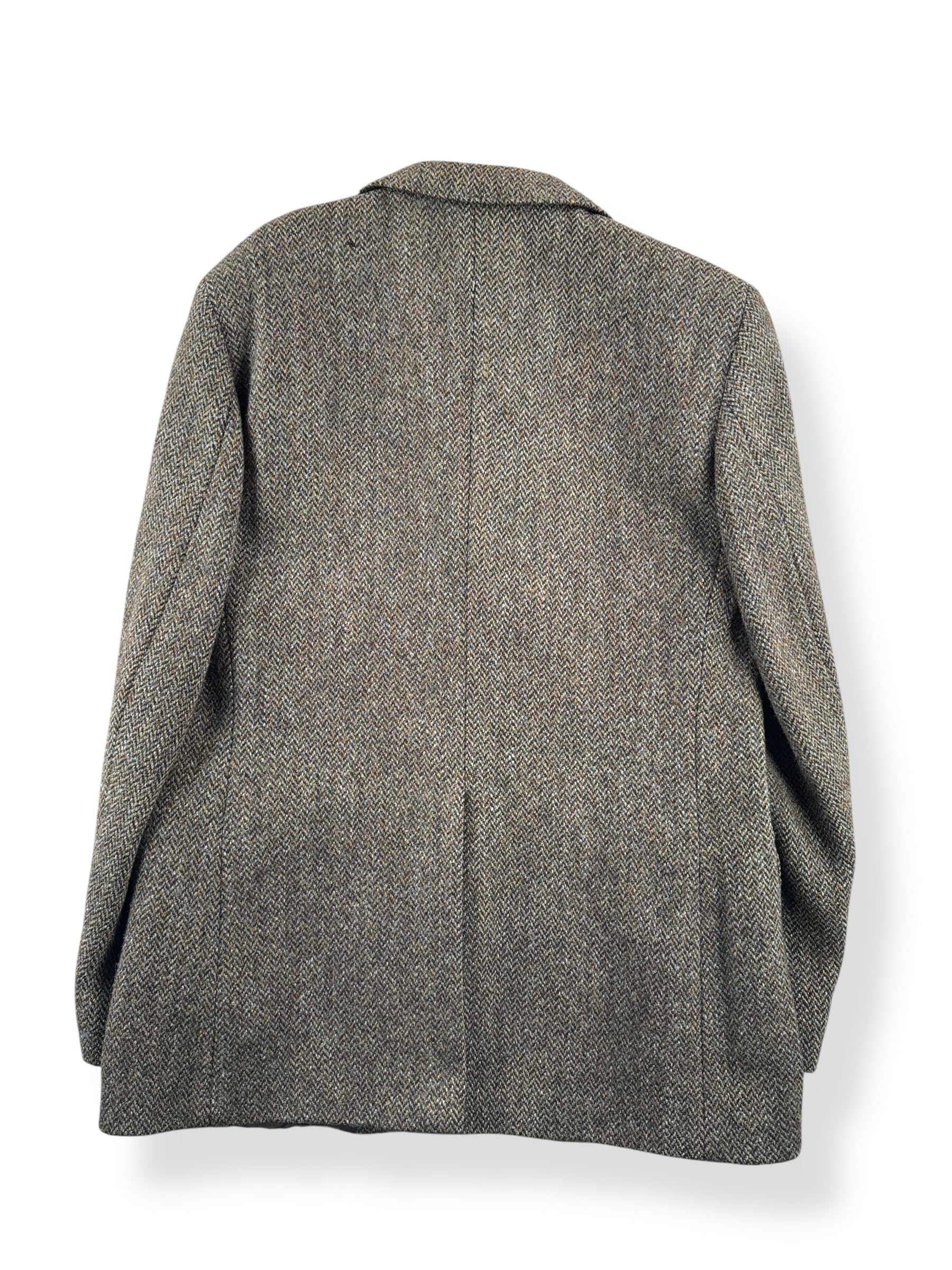 Back of Vintage Harris Tweed Sport Coat SZ M