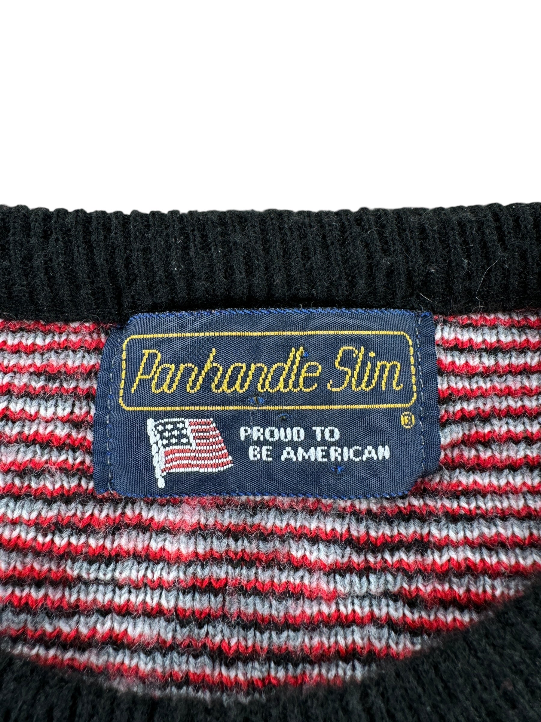 Tag on Vintage Panhandle Slim Acrylic Sweater SZ M